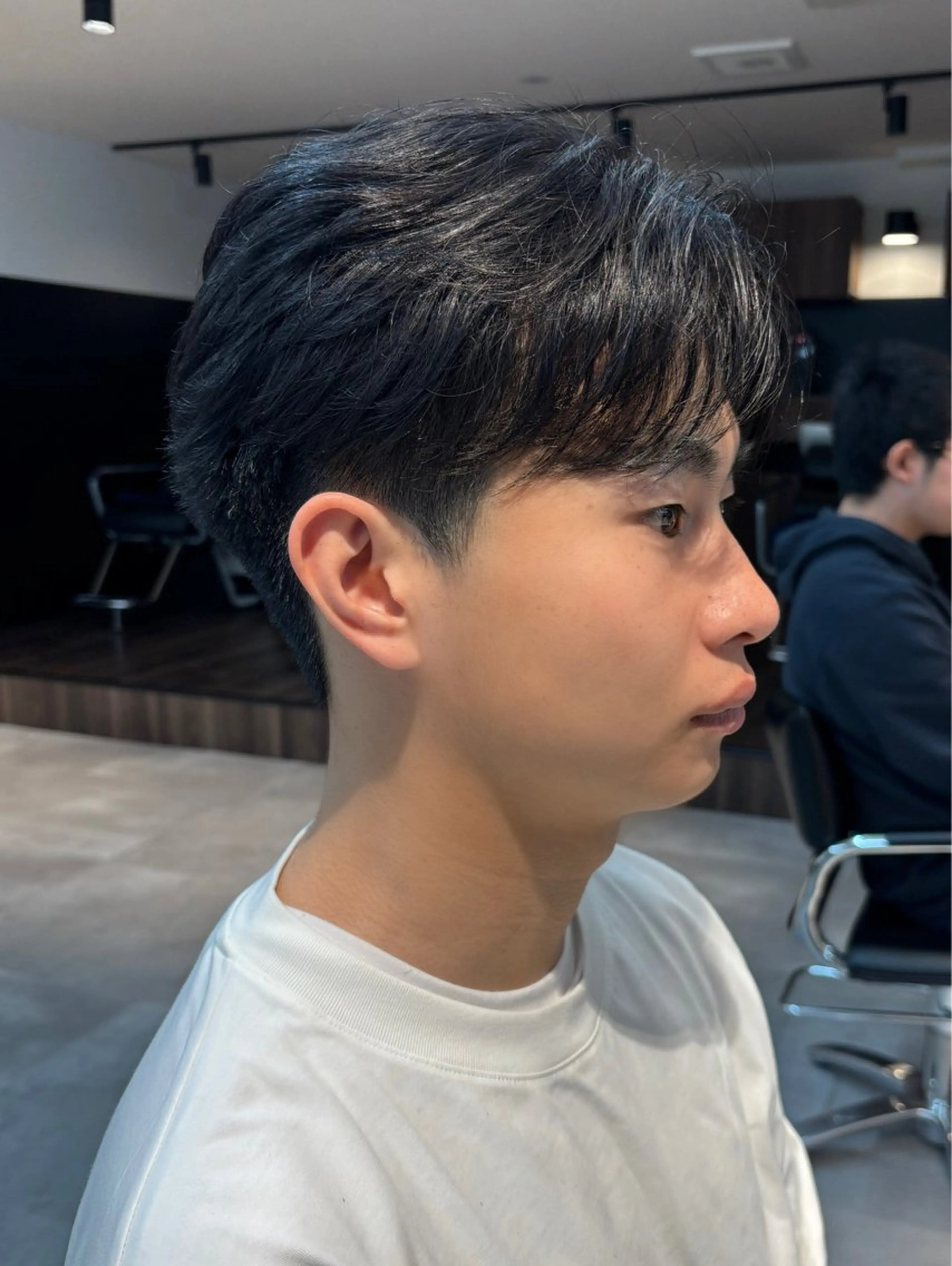 メンズ カット 保立/フェザーパーマ /メンズカット千葉のヘアスタイル