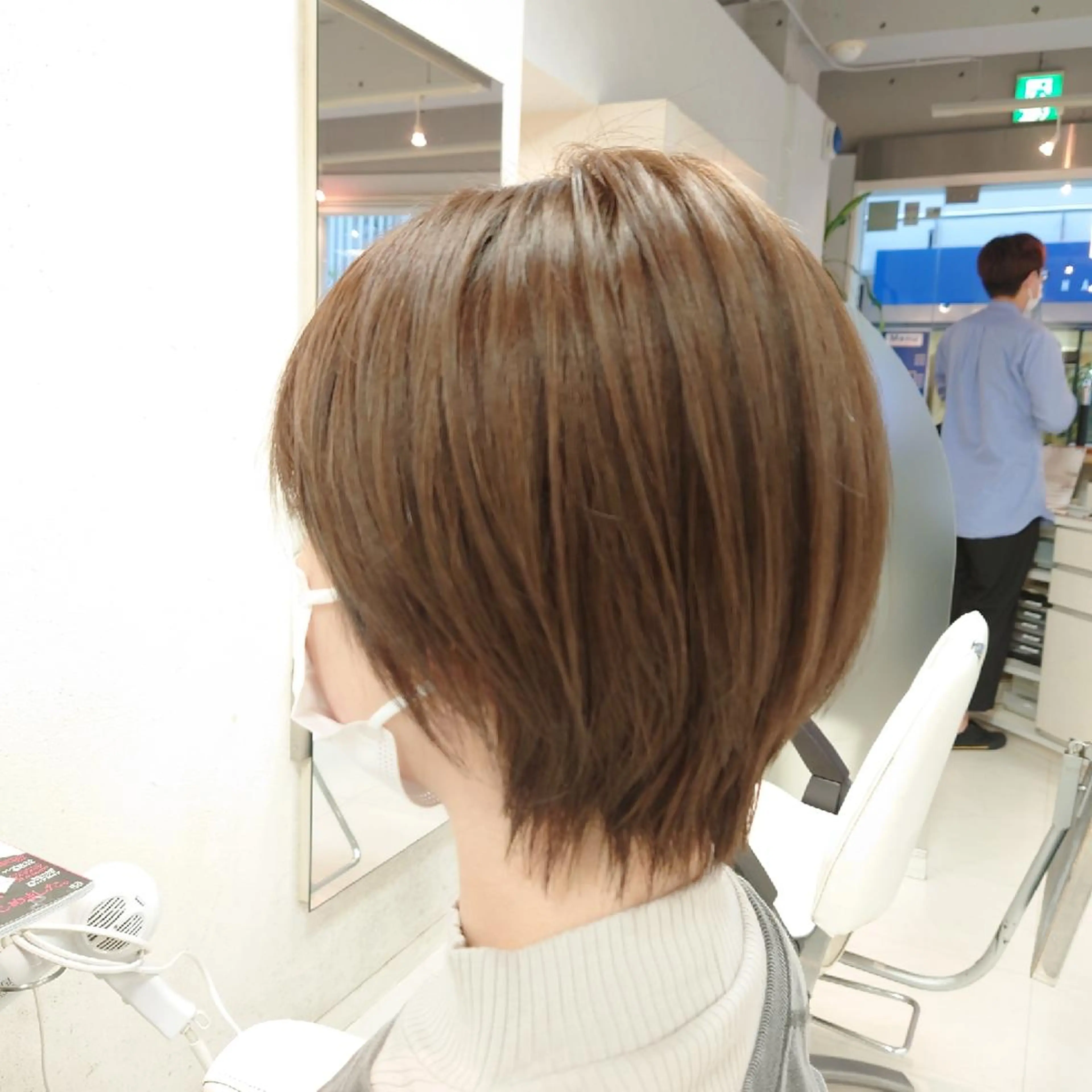 ショート ショートヘア カット nagane sayakaのヘアスタイル