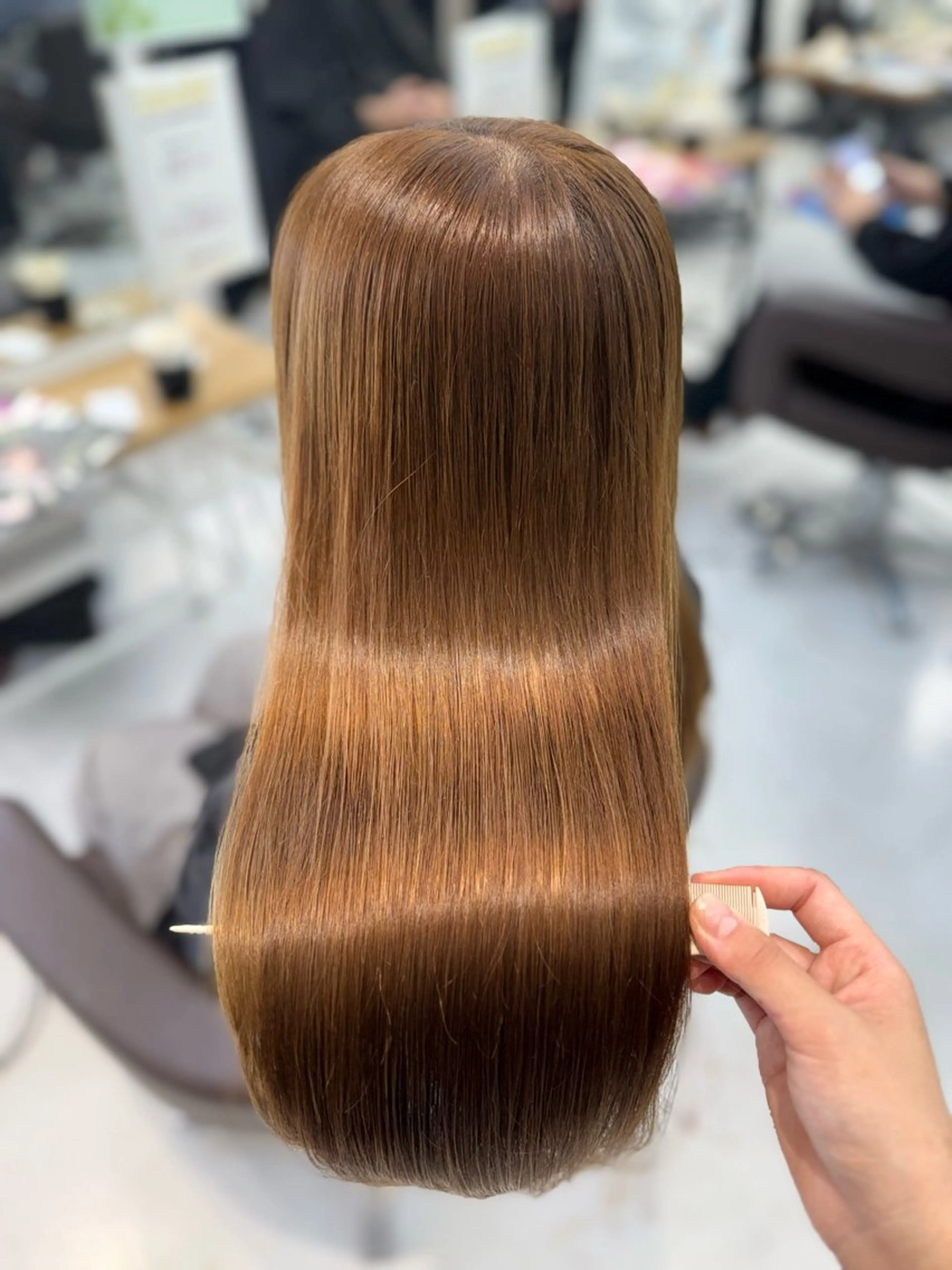 ロング 山崎結菜 髪質改善💎のヘアスタイル