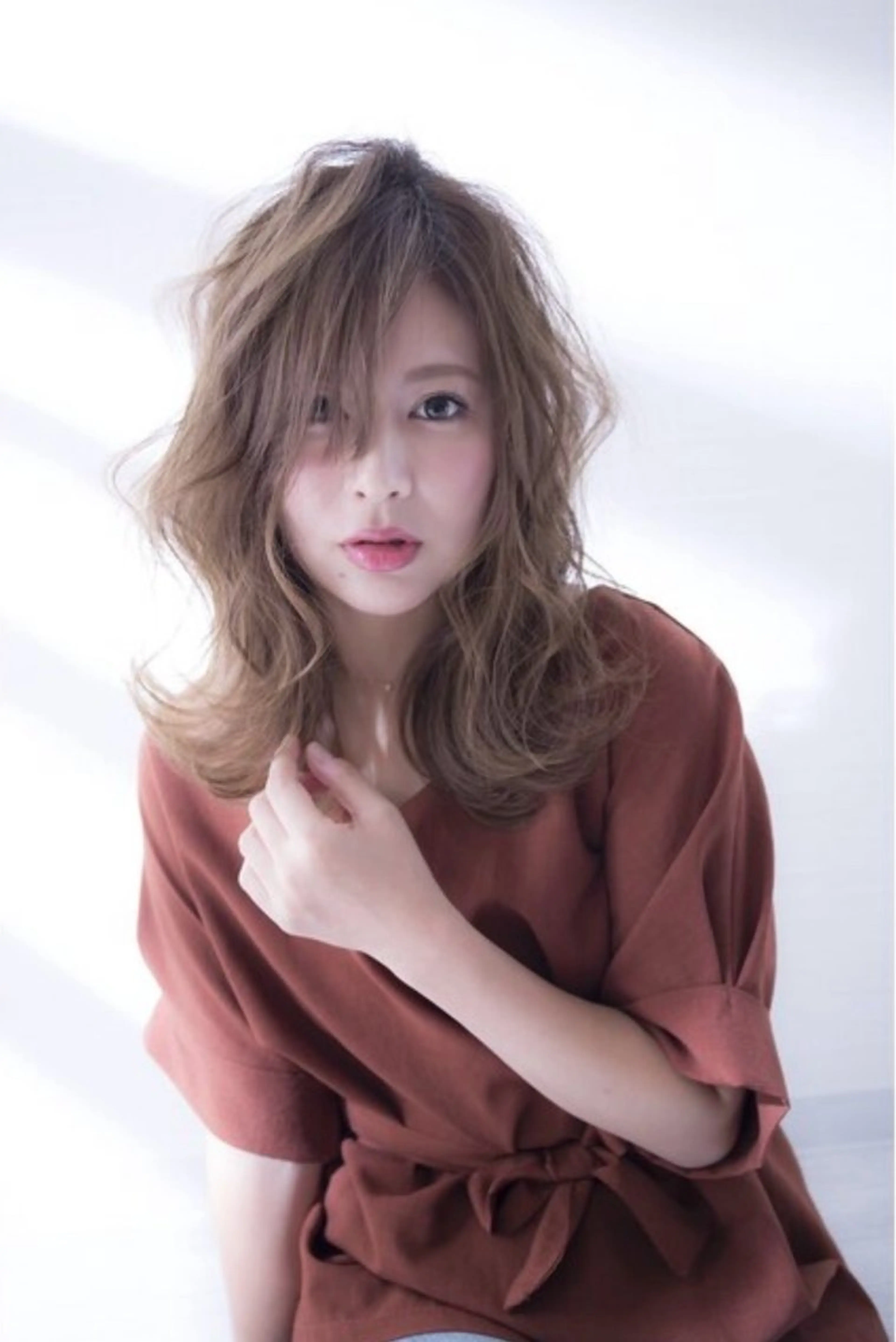 カラー BISCO hair 小西冬馬 縮毛矯正のヘアスタイル