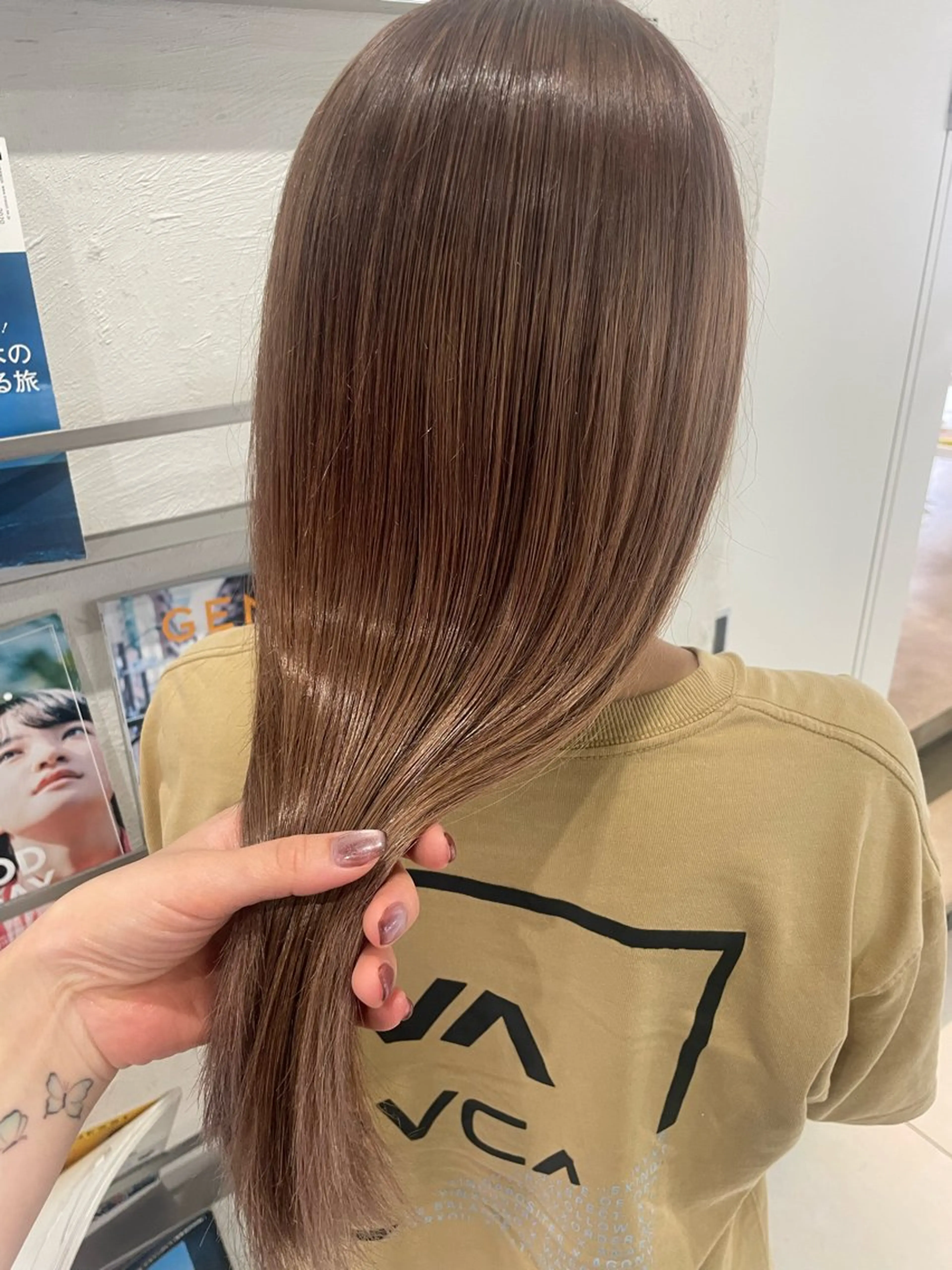 ロング カラー カット ヘアカラー [YUCCA] Junaのヘアスタイル