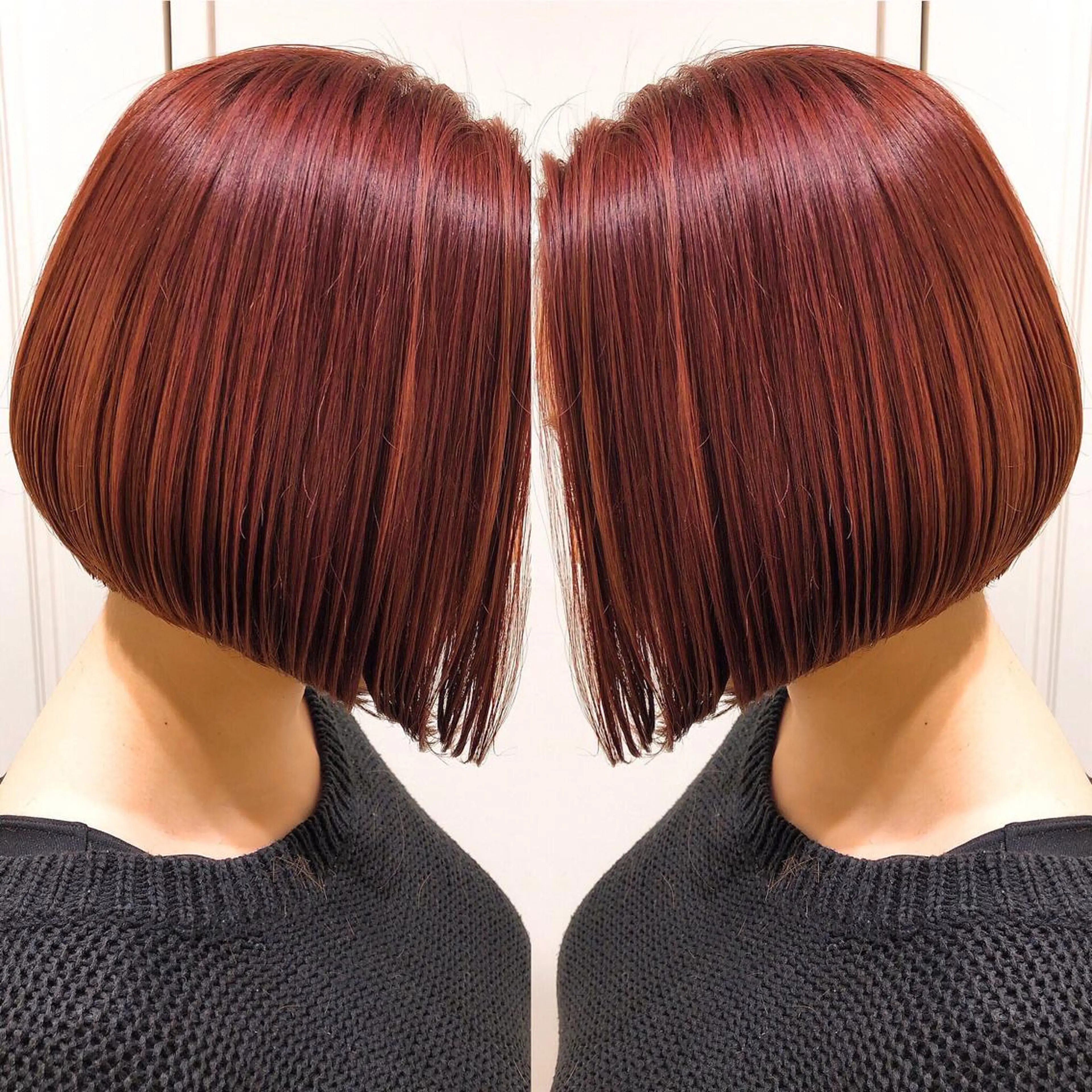 ショート パープルカラー 南都 良太のヘアスタイル