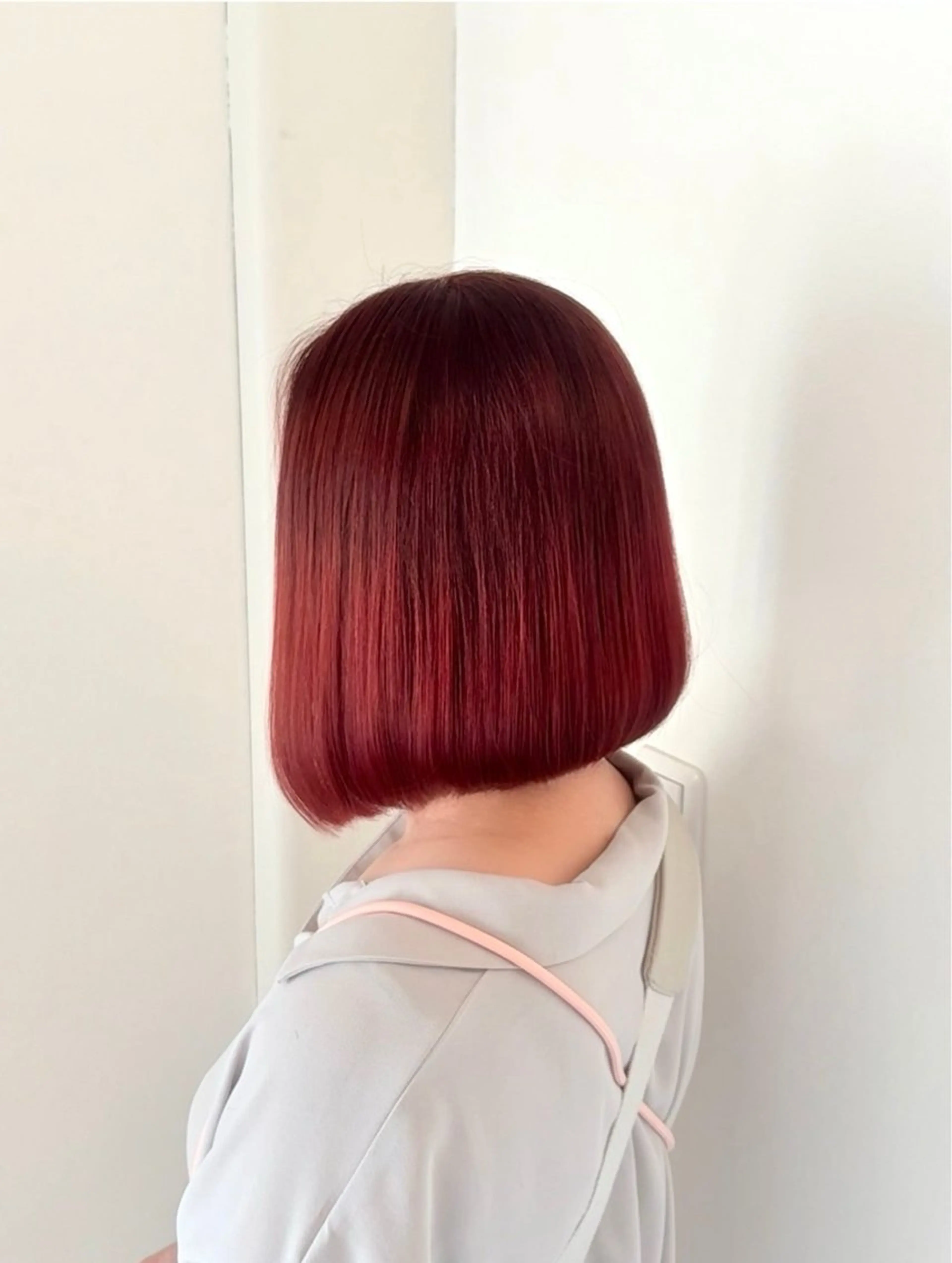 カラー ヘアカラー 透明感カラー🦋艶髪 イヴカ💙のヘアスタイル