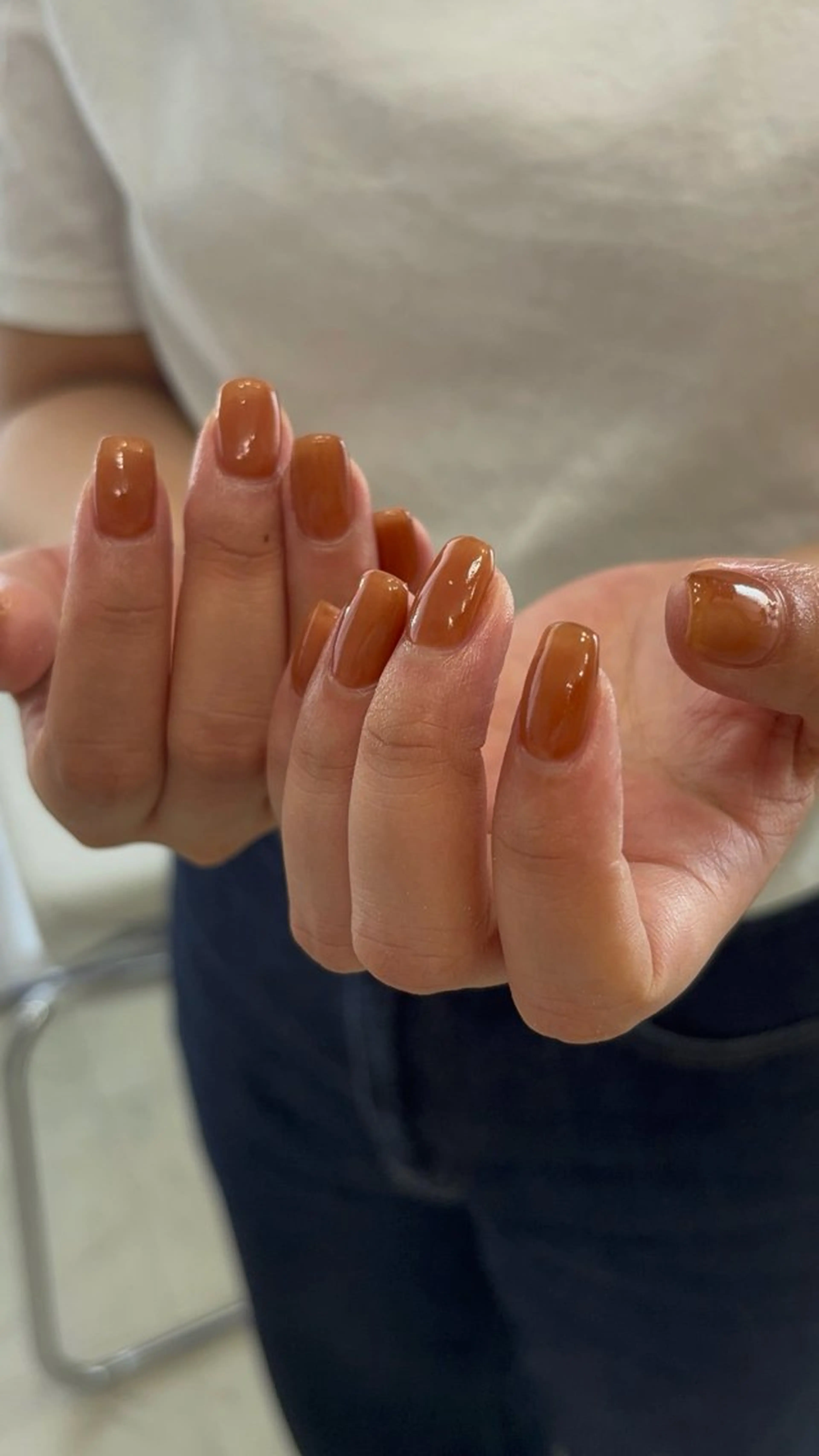 ネイル ハンドネイル une／YUKINA 🫧大人nuanceのネイルデザイン