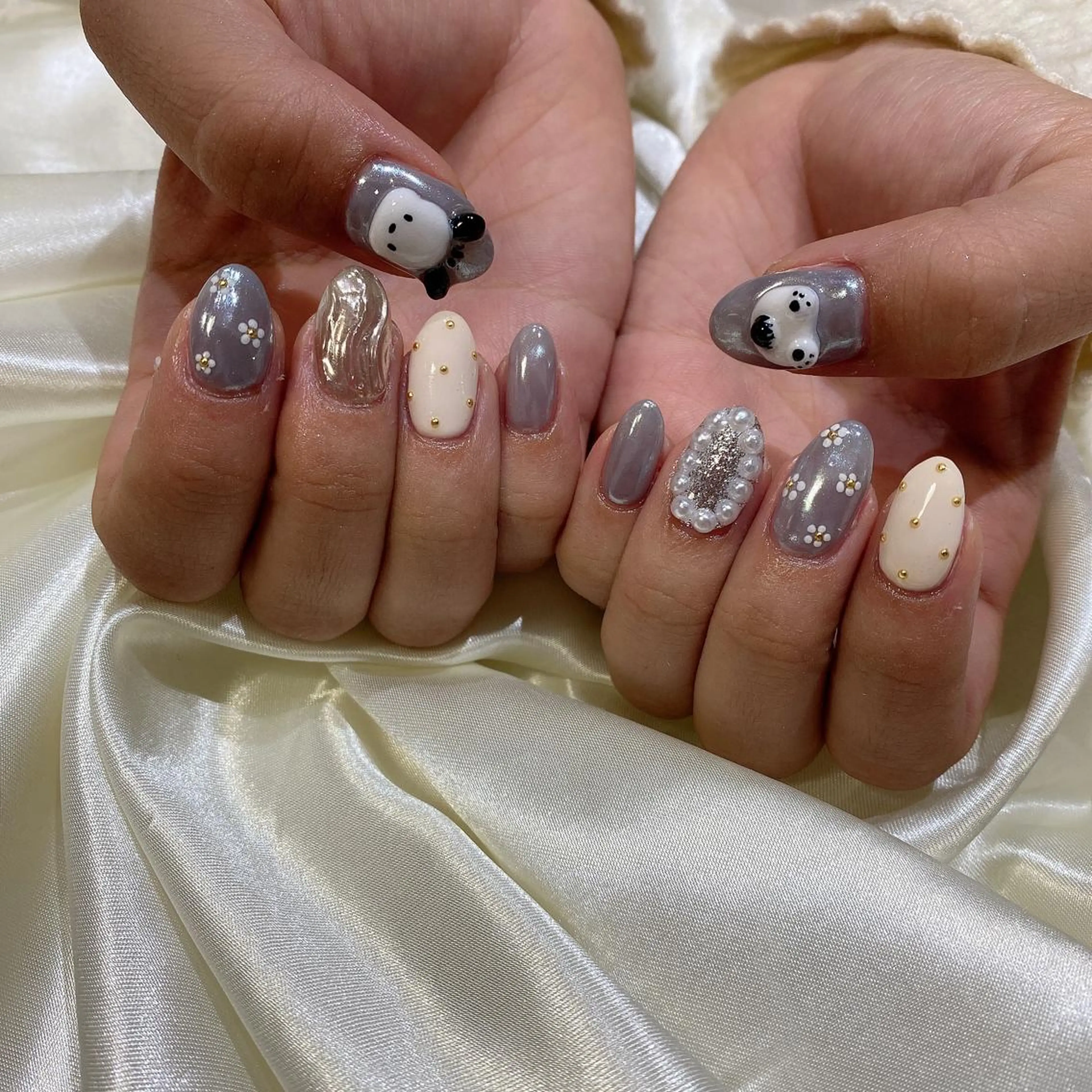 ネイル アートネイル 西岡 杏のネイルデザイン