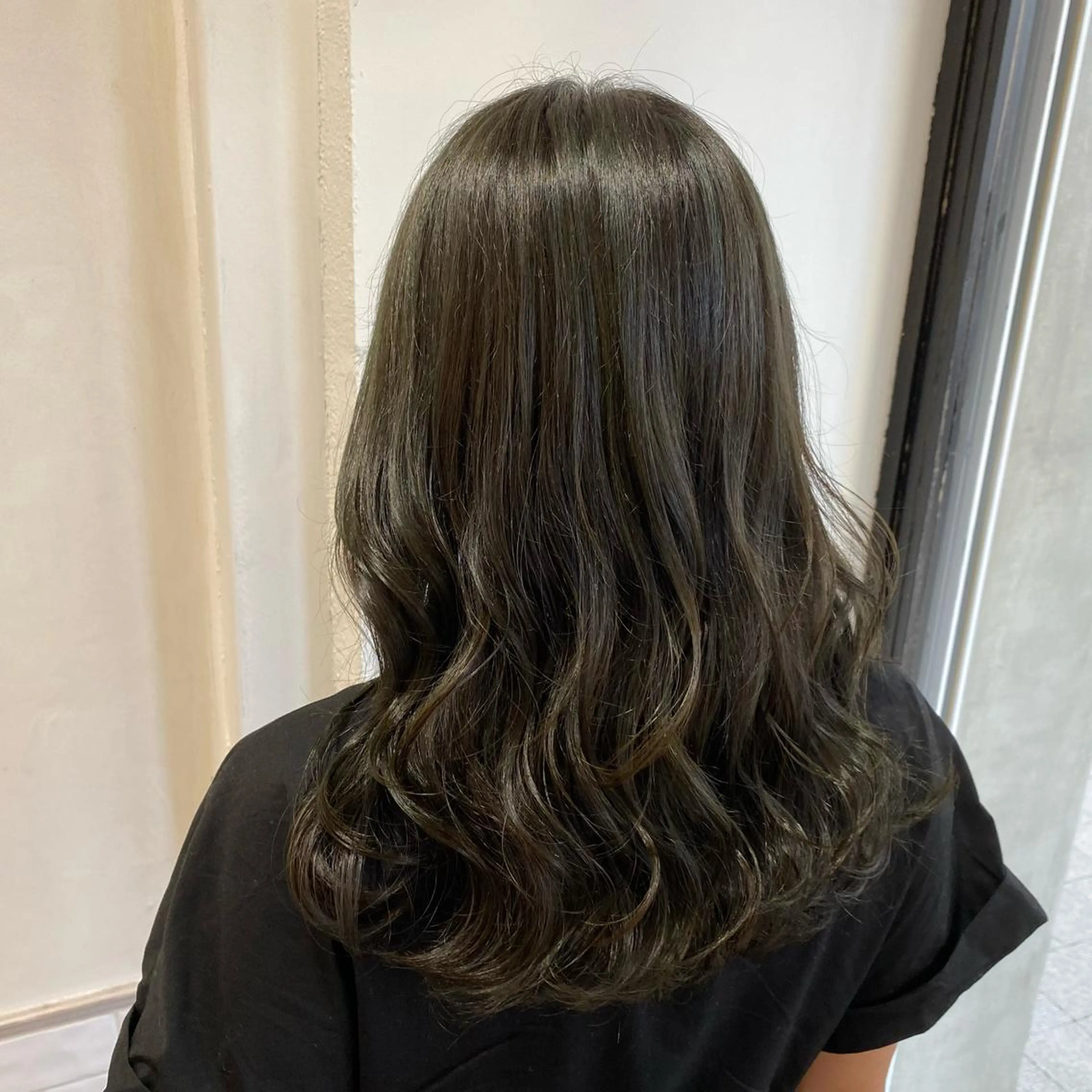 ロング ボブ ハイライト 髪質改善 ✂︎透明感カラー特化 /日和優真✂︎のヘアスタイル