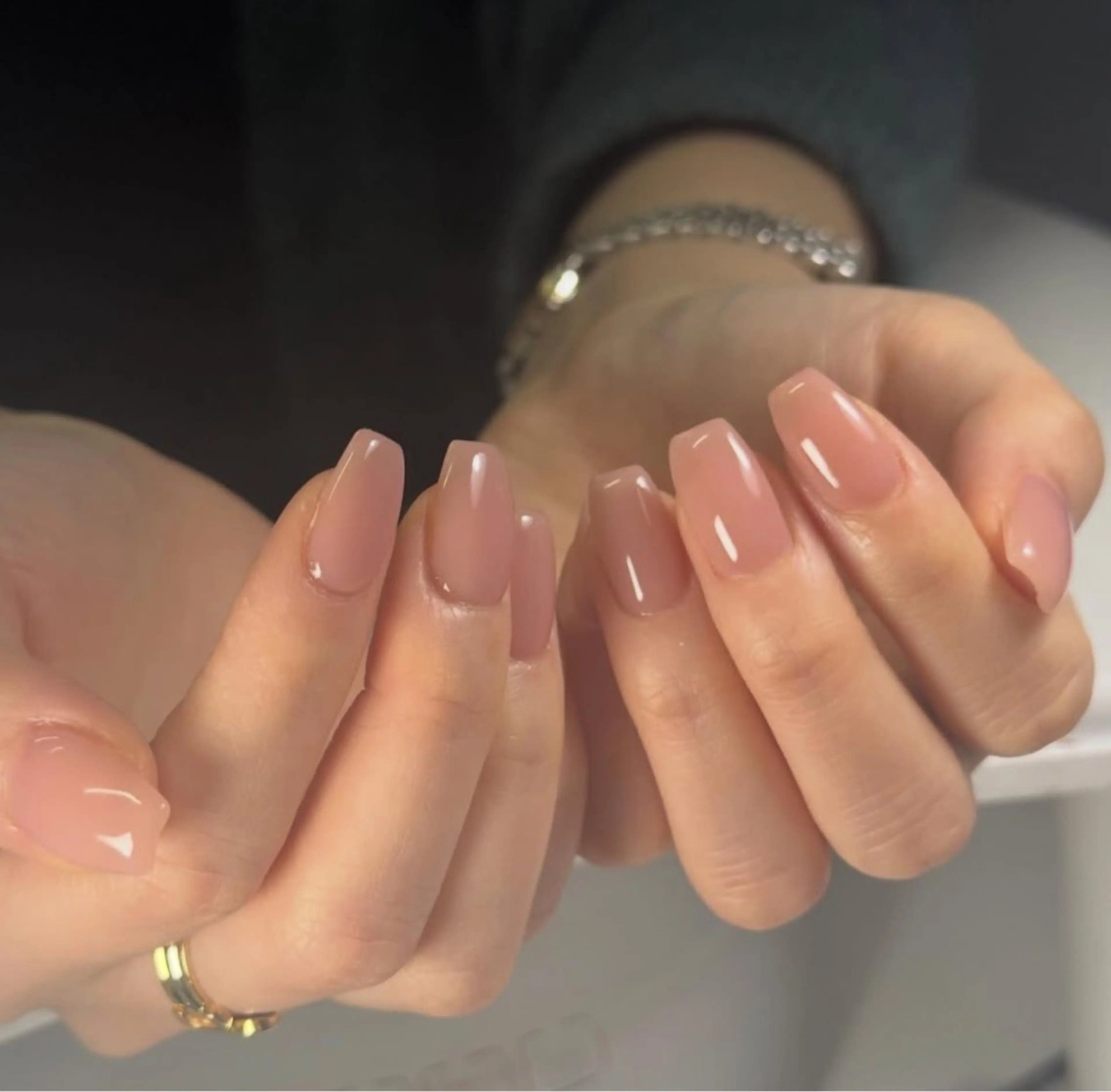 『付け替えオフ無料+甘皮ケーア付き』 1カラのみ&ラメグラ 色追加 2色OKの写真