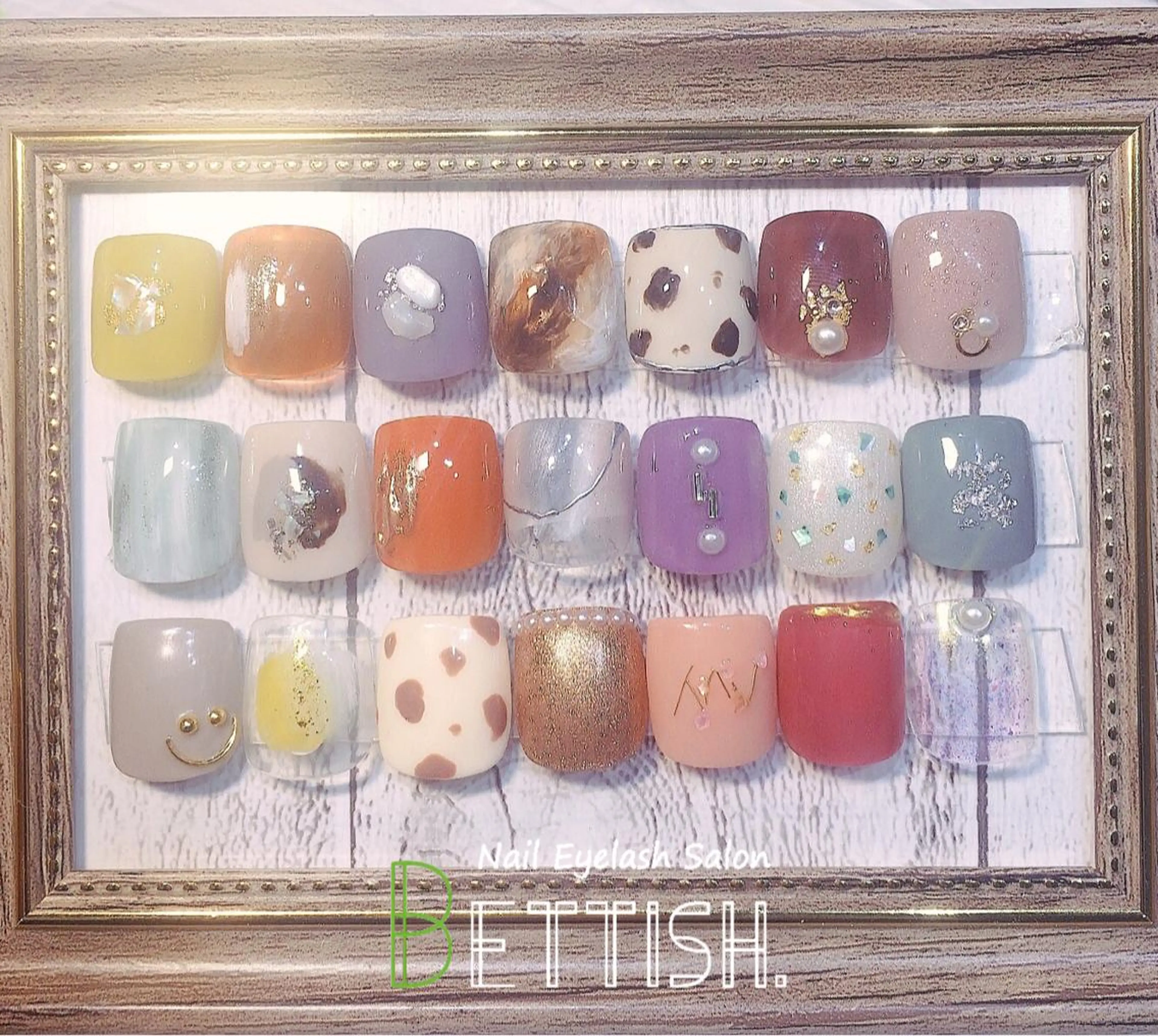 ネイル アートネイル フットネイル BETTISH. KUMIKO☺︎︎のネイルデザイン