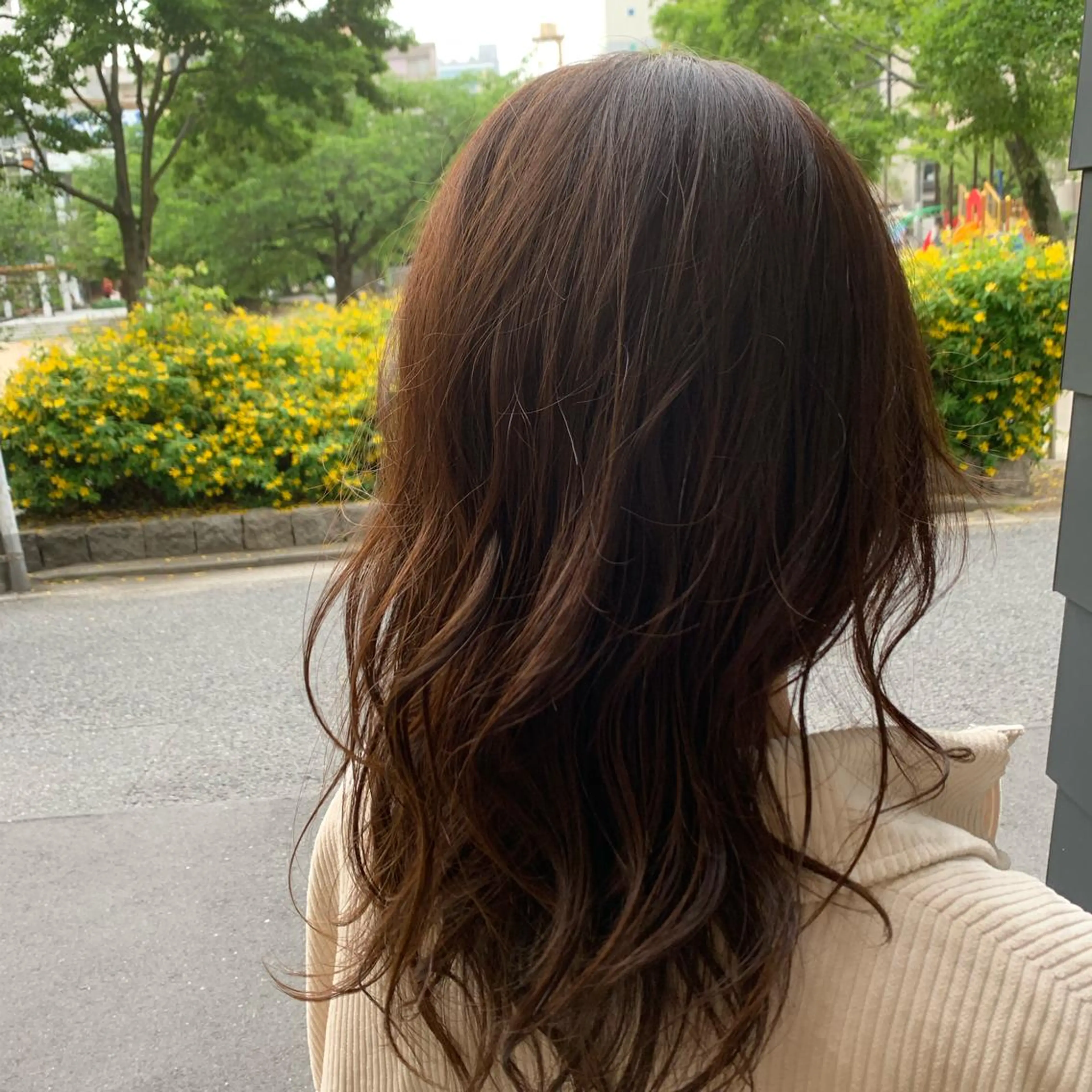 ロング カラー パーマ STYLE袋町店 赤畠達弥のヘアスタイル