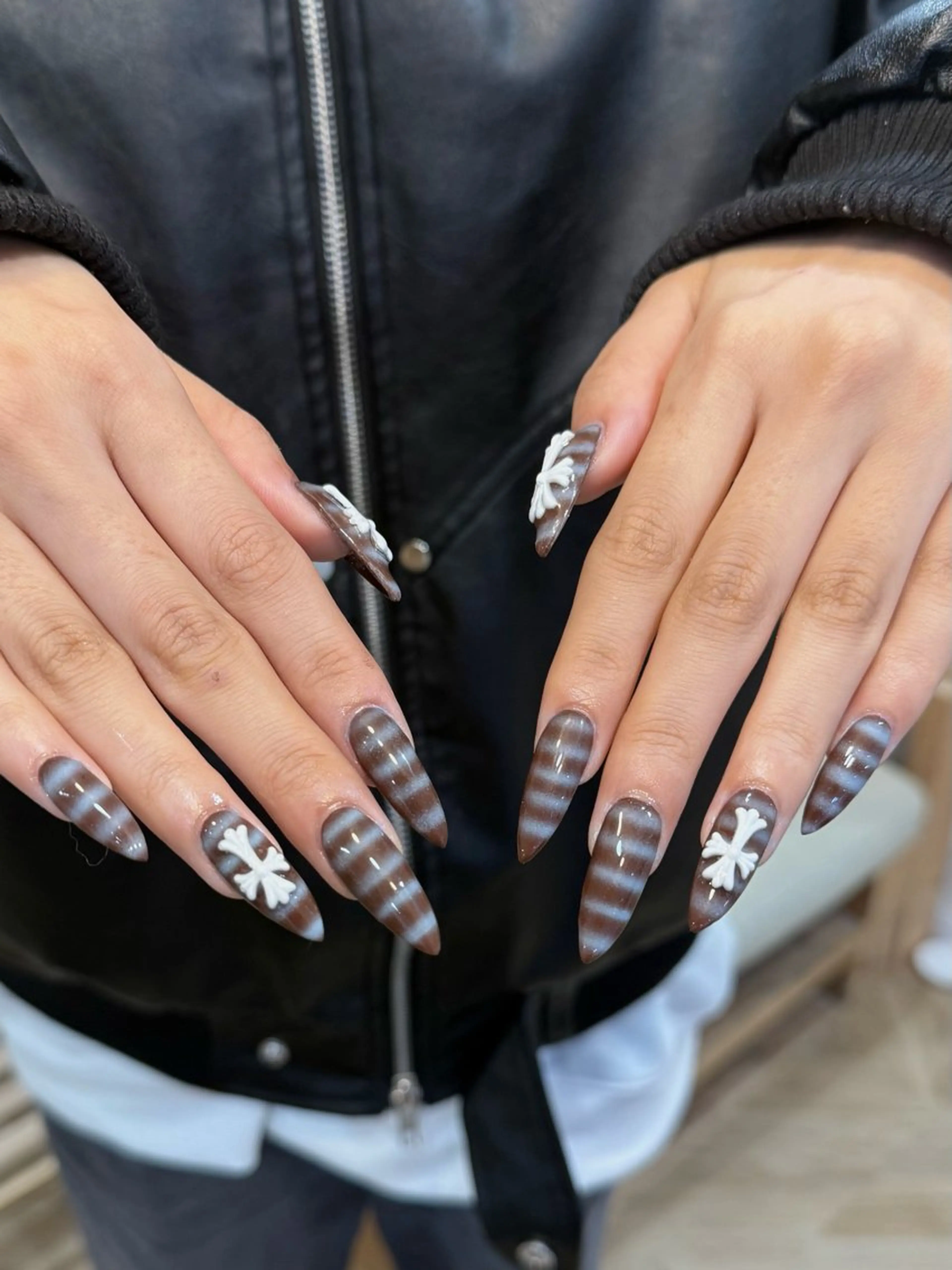 【オフなし】⛓️ チップスカルプ長さだし10本　持ち込みdesign 120min⭐️の写真