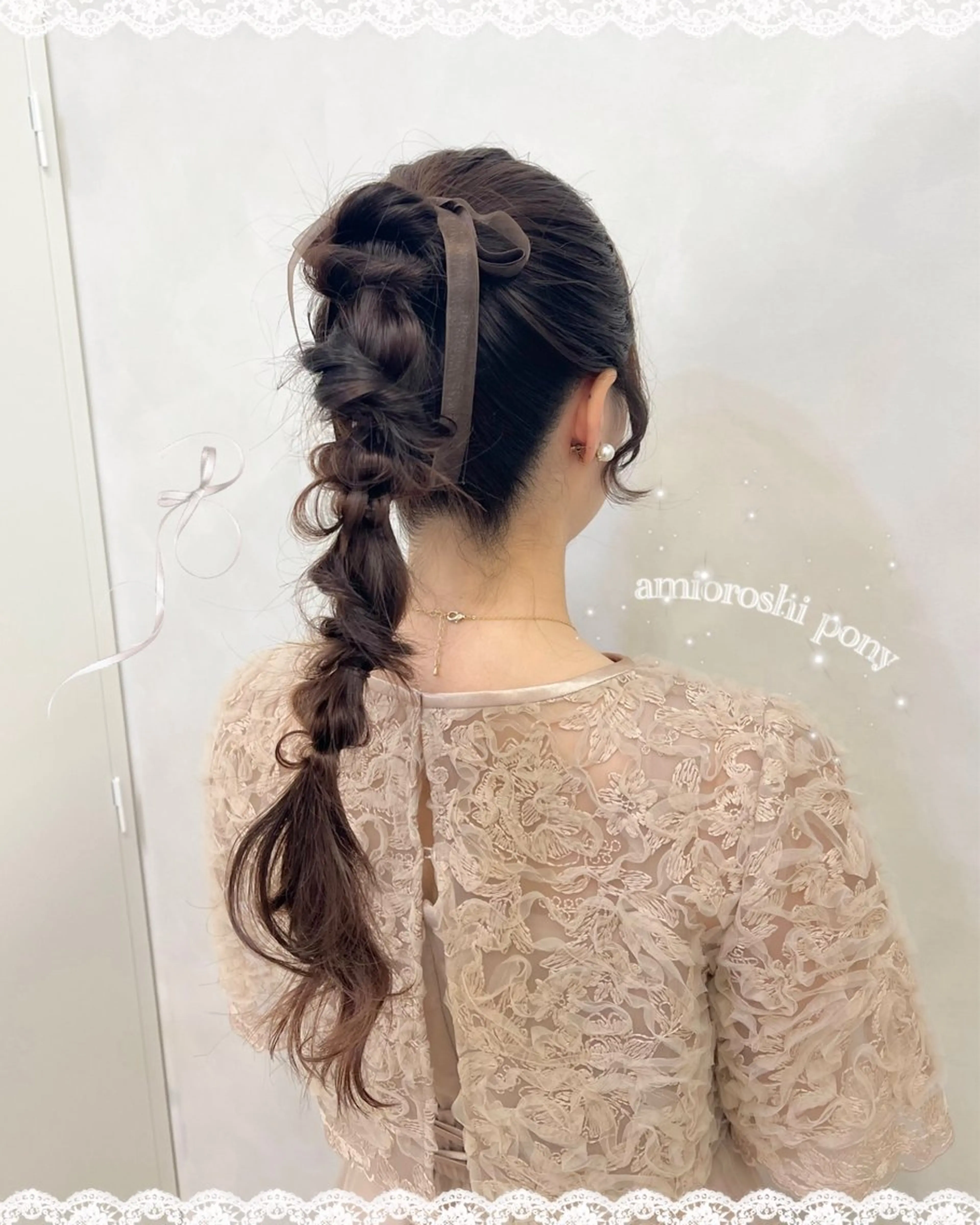 ロング ヘアアレンジ 菅村 緋莉🎀ガーリーヘアのヘアスタイル