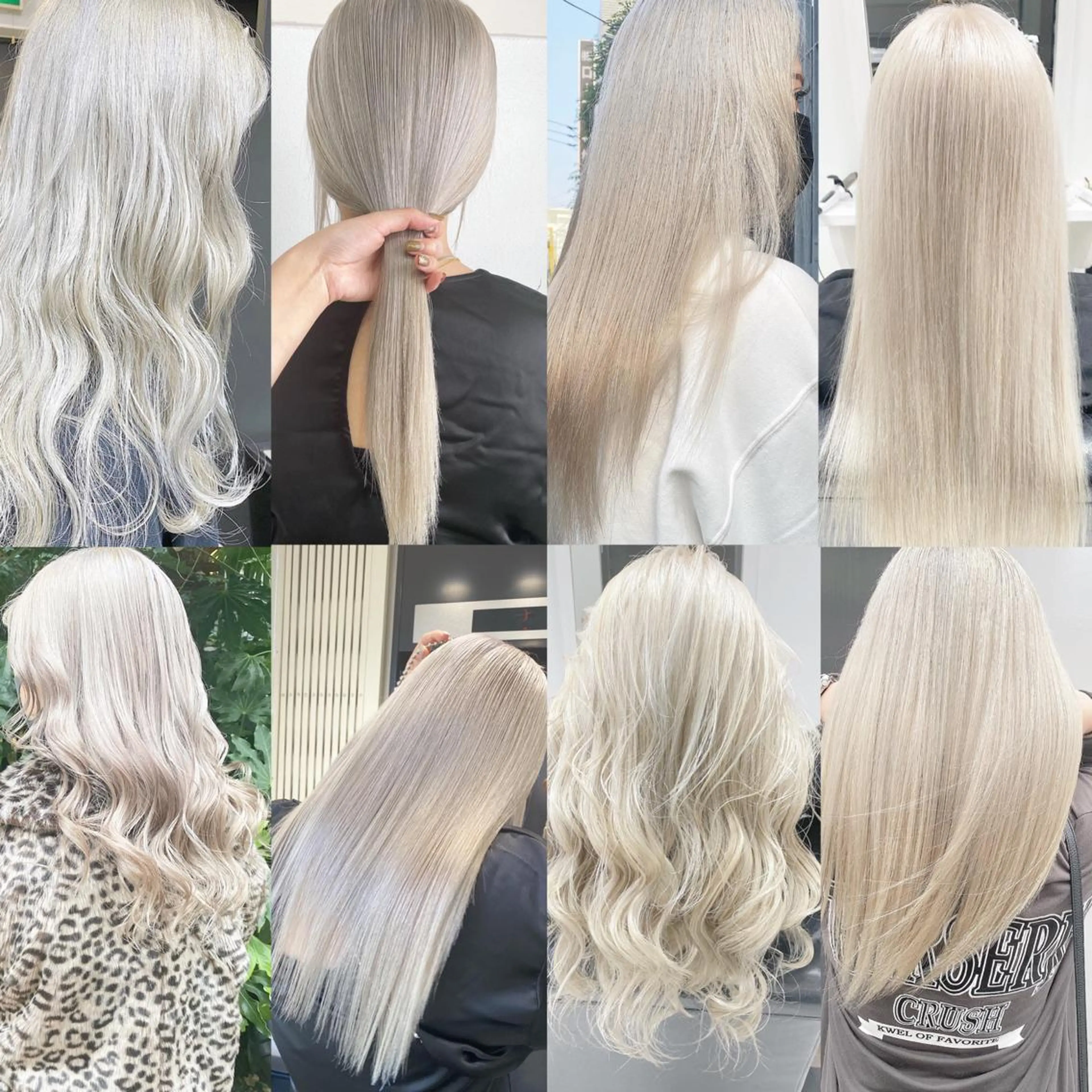 ホワイトカラー🌟2ブリーチ＋オンカラー＋2steptrの写真