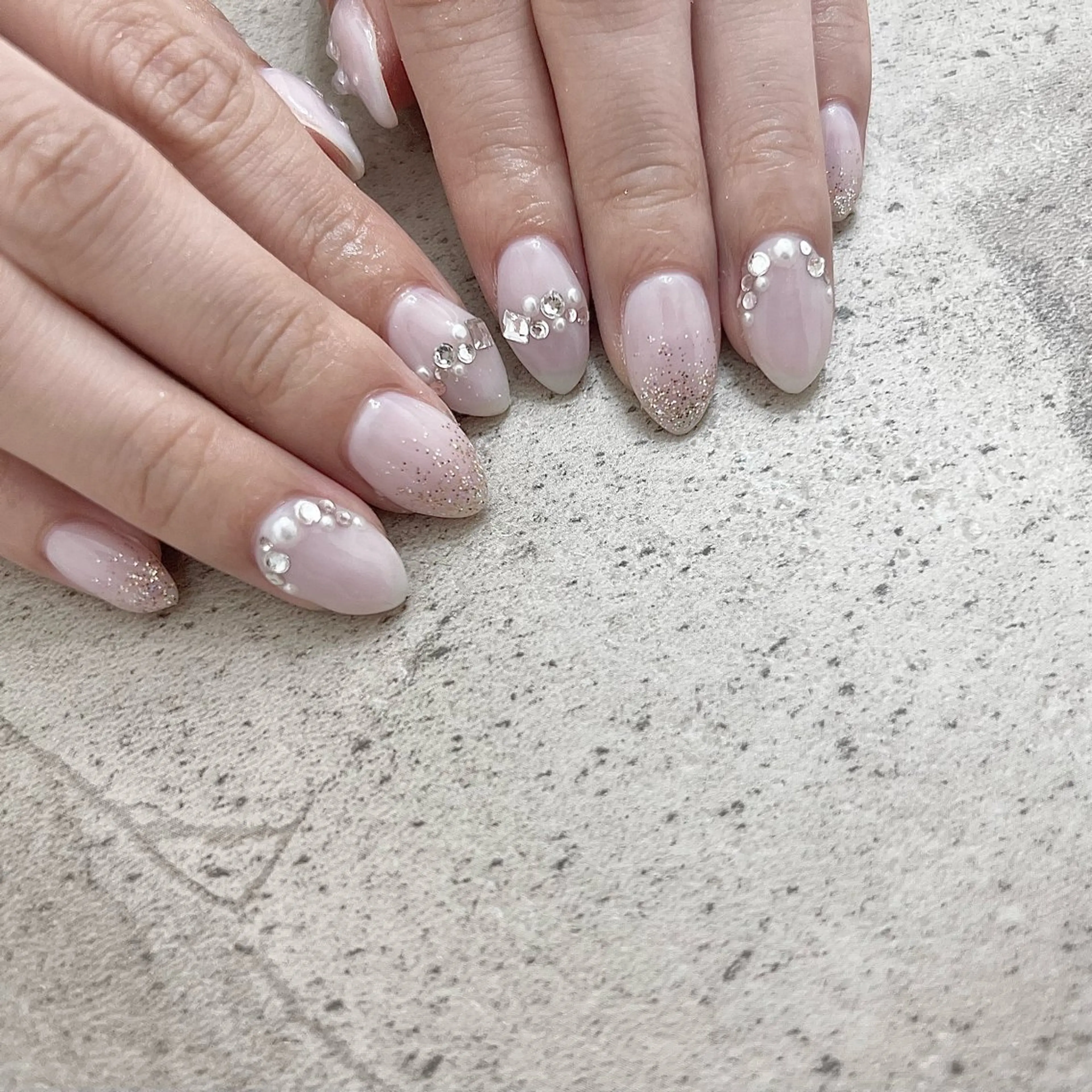 ネイル アートネイル 持ち込み Maison Calin manaのネイルデザイン