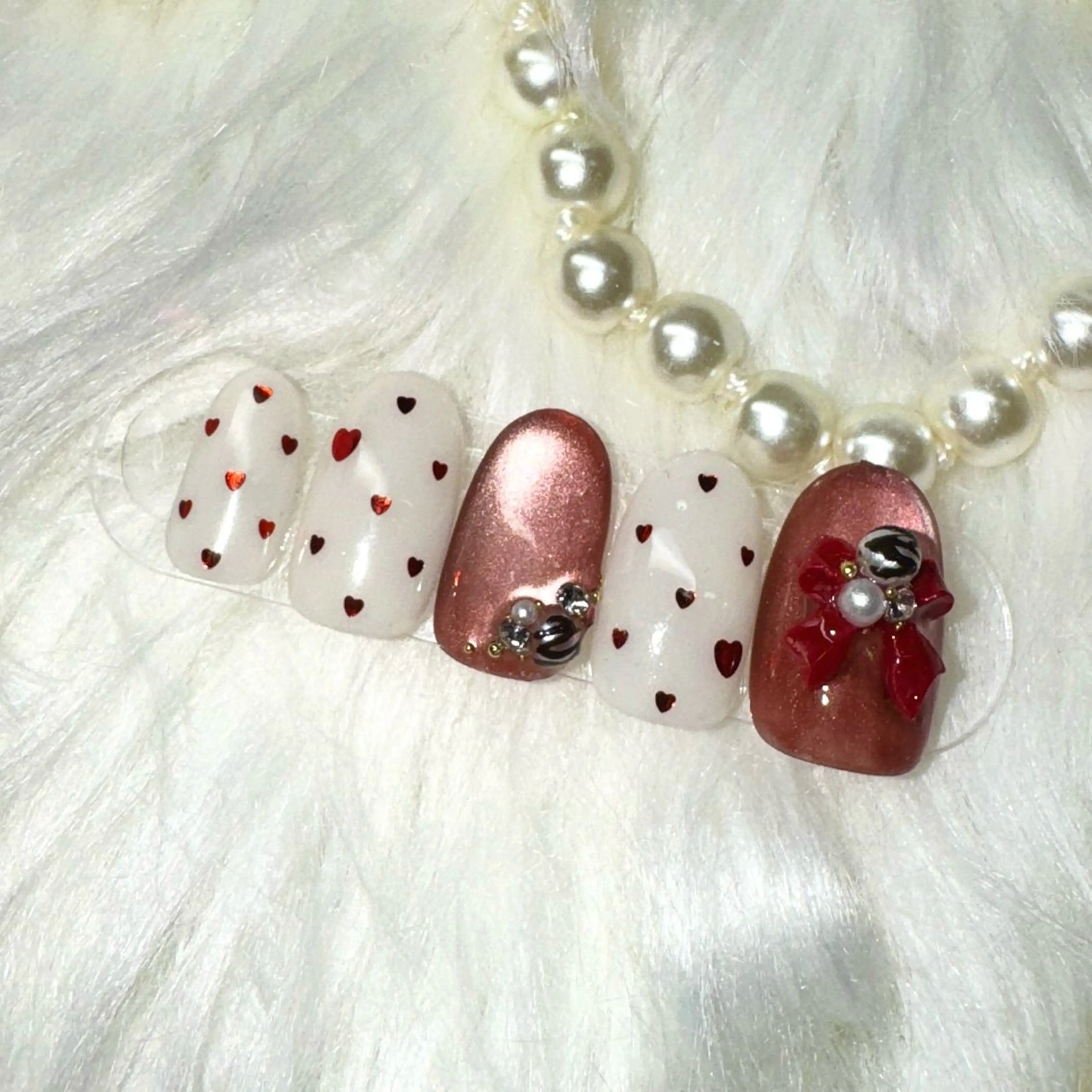 ❤️バレンタインデザインあり❤️【オフあり】定額メニュー (定額デザインは📌固定のスナップフォトからお選びください。)の写真