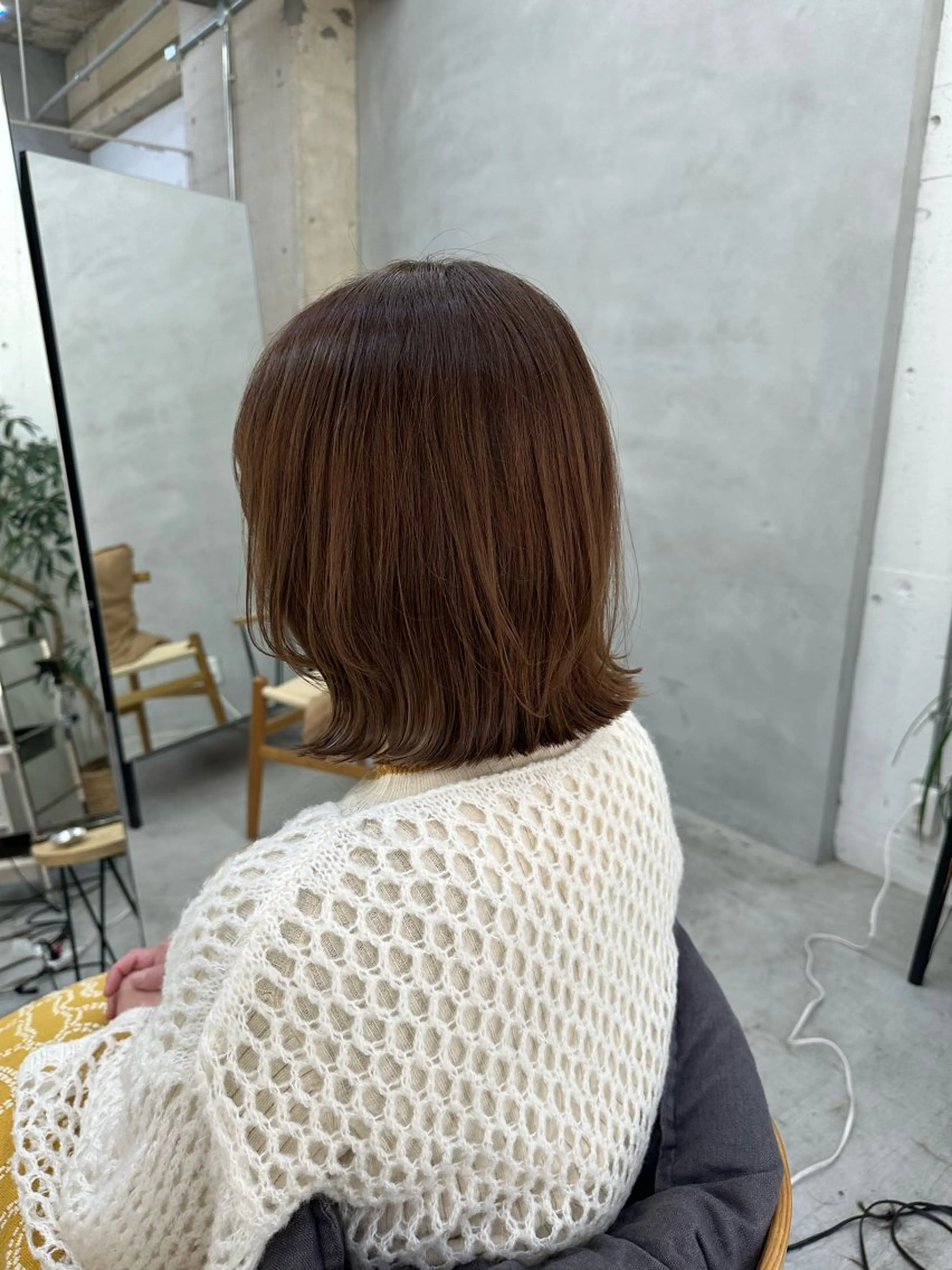 ミディアム カット MUKU ひかるのヘアスタイル
