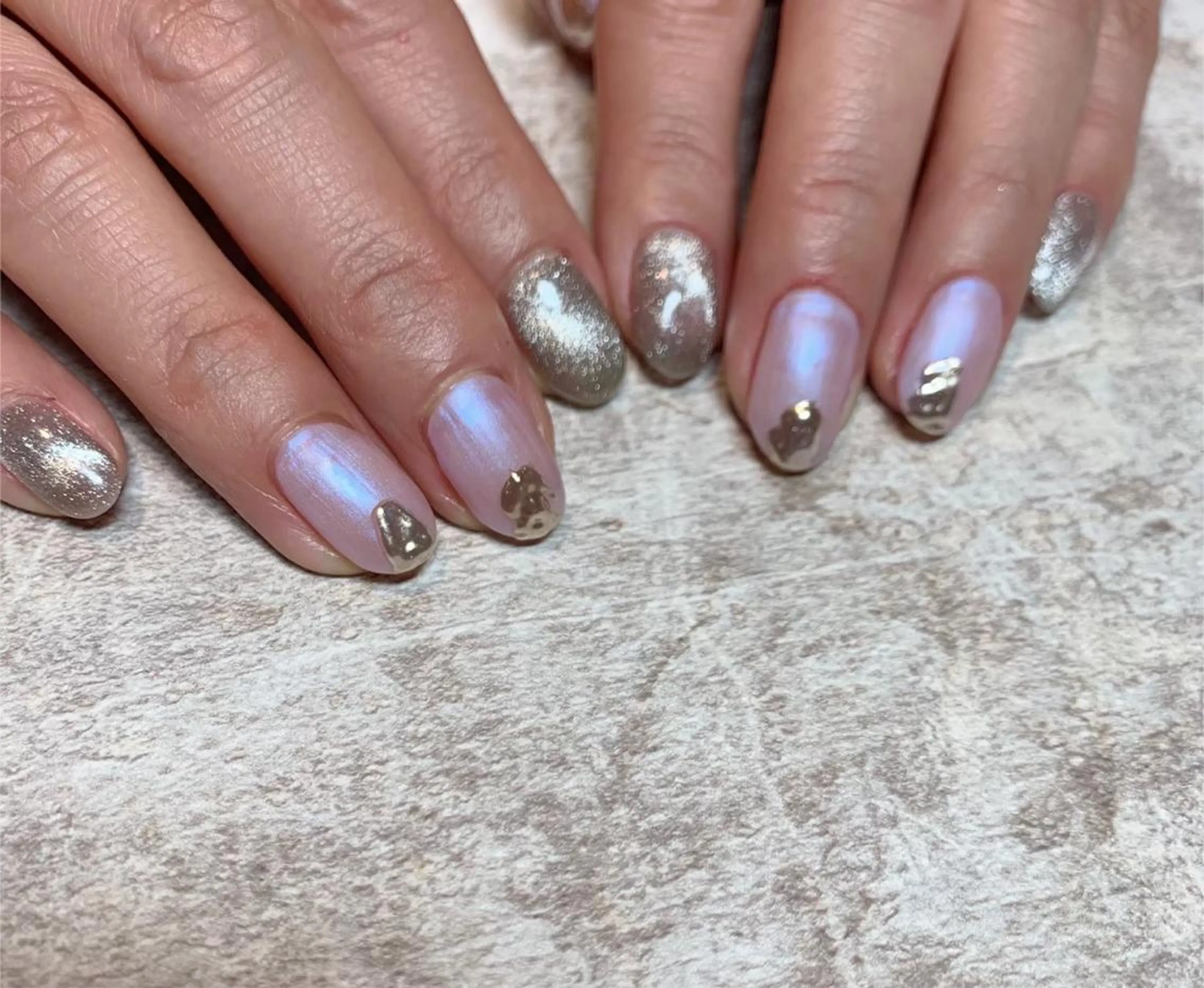 ネイル アートネイル マグネットネイル シンプルネイル Nail salon Planage所属・☺︎na tsu…のネイルデザイン