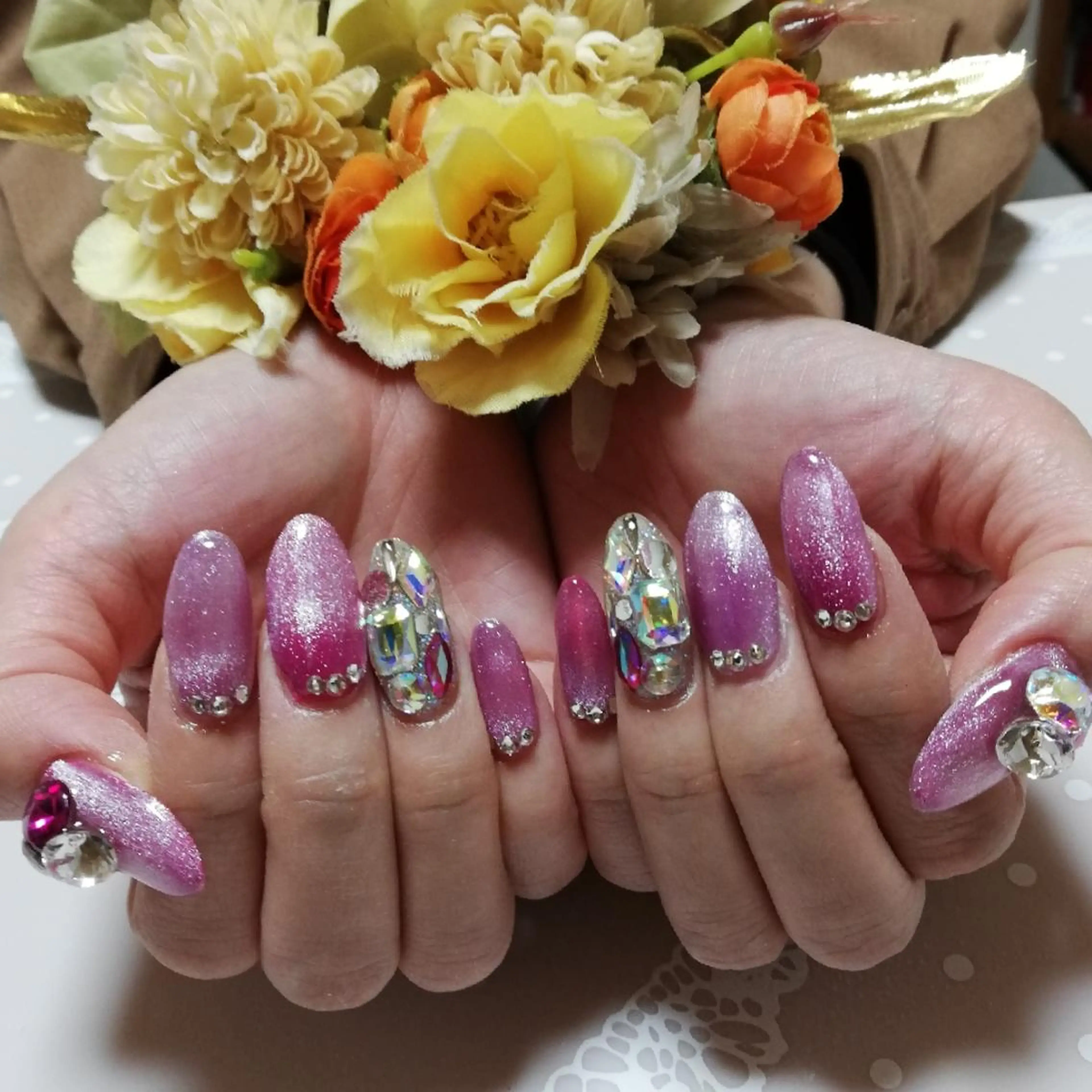 ネイル マグネットネイル ネイル junkoのネイルデザイン