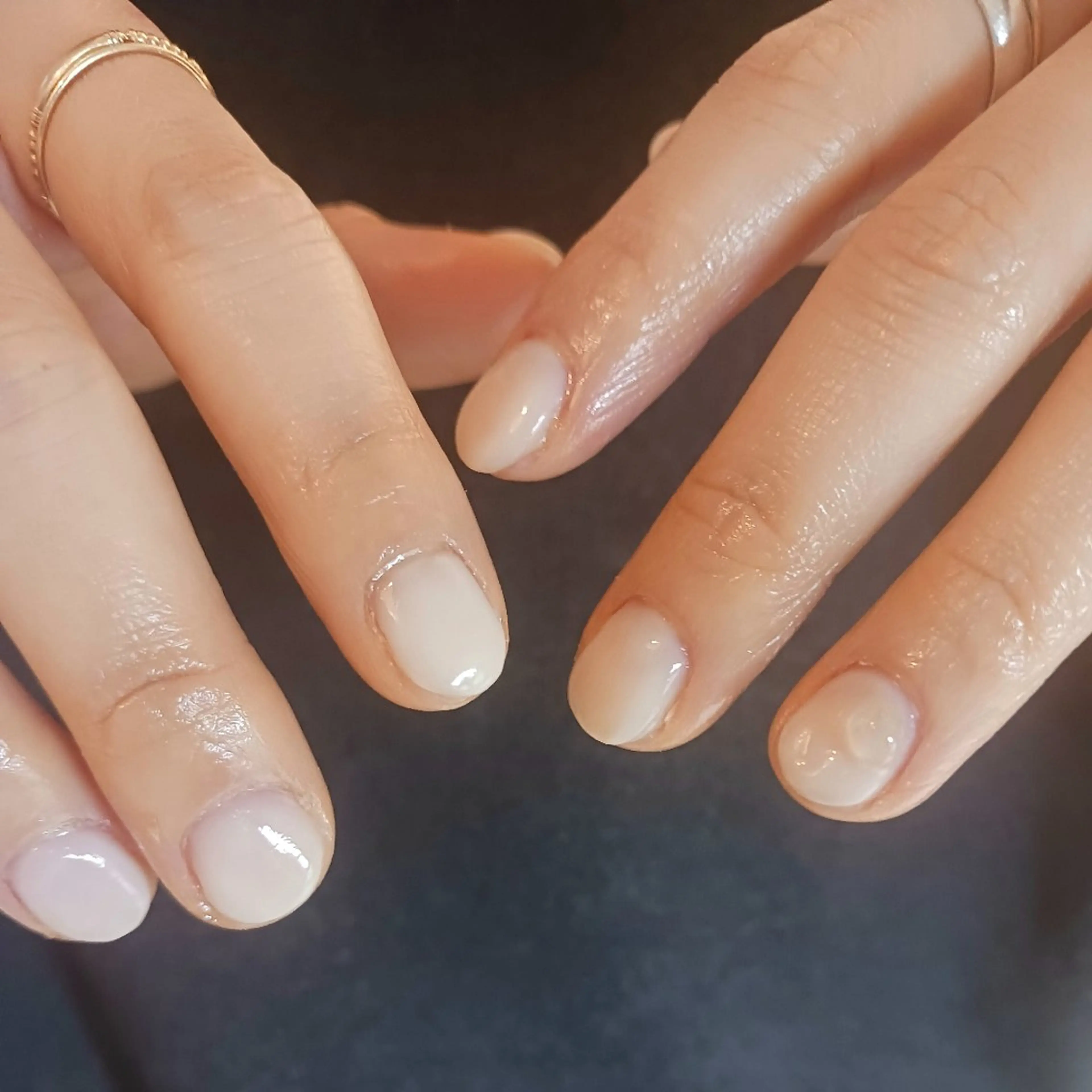 ネイル ジェルネイル 持ち込み オフィスネイル ワンカラーネイル シンプルネイル ハンドネイル owlnail /持込みデザイン専門のネイルデザイン