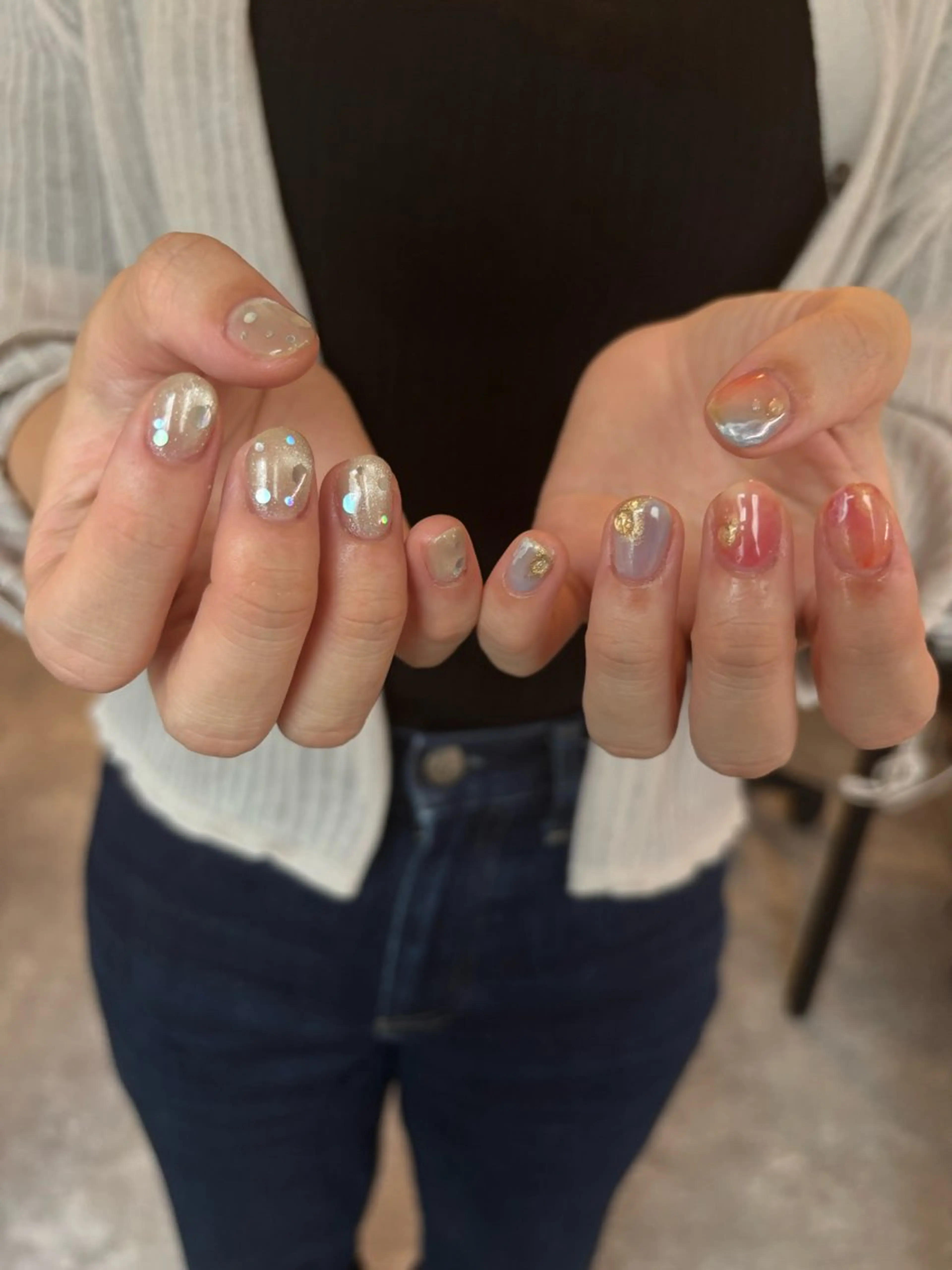 ネイル 【新宿三丁目】 もえNoël🎨🤍のネイルデザイン