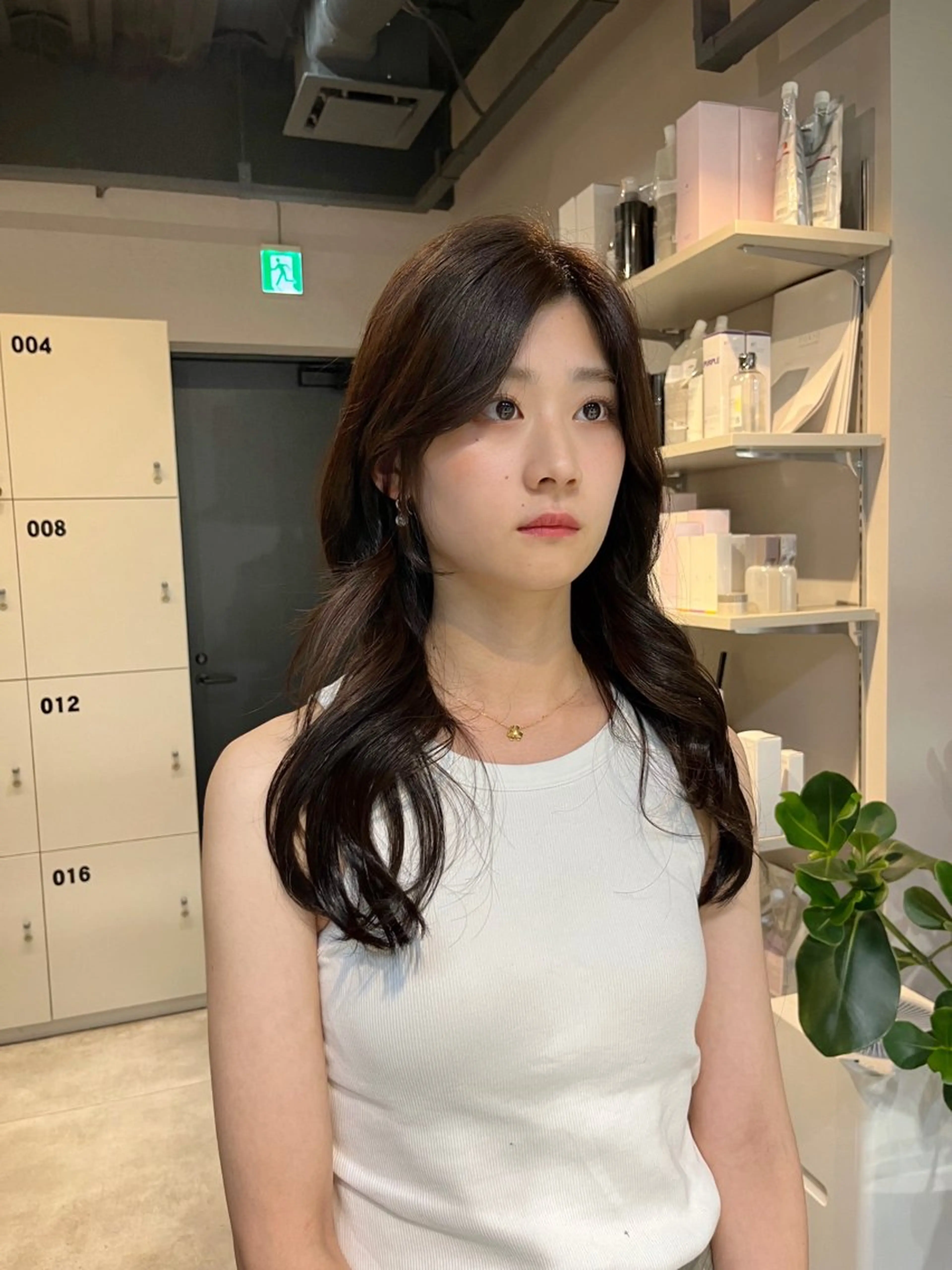 ロング カラー うる艶カラー/恵比寿 ベージュ/丸山陽平のヘアスタイル