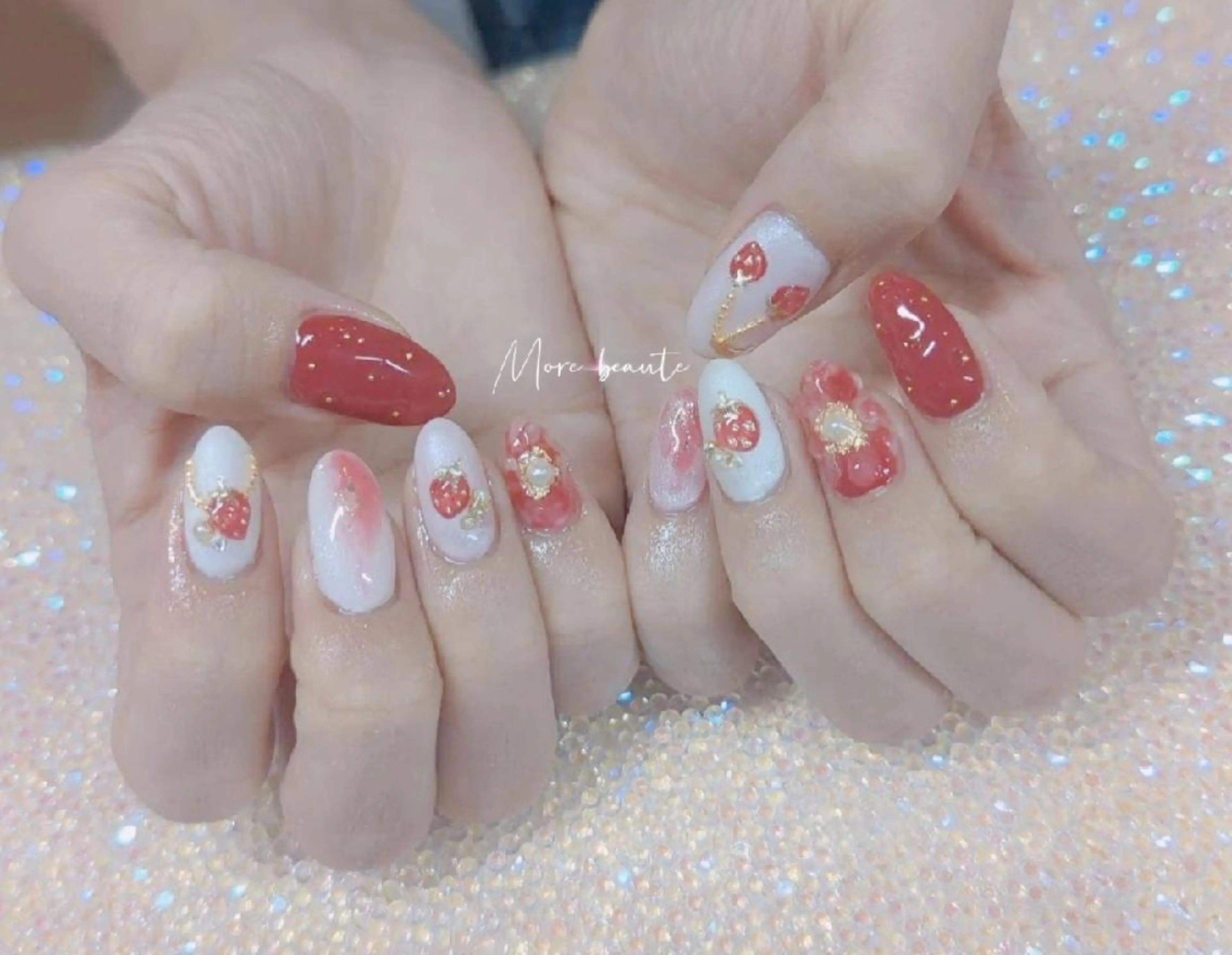 ネイル ハンドネイル I LOVE ME NAIL.｡.:*♡のネイルデザイン