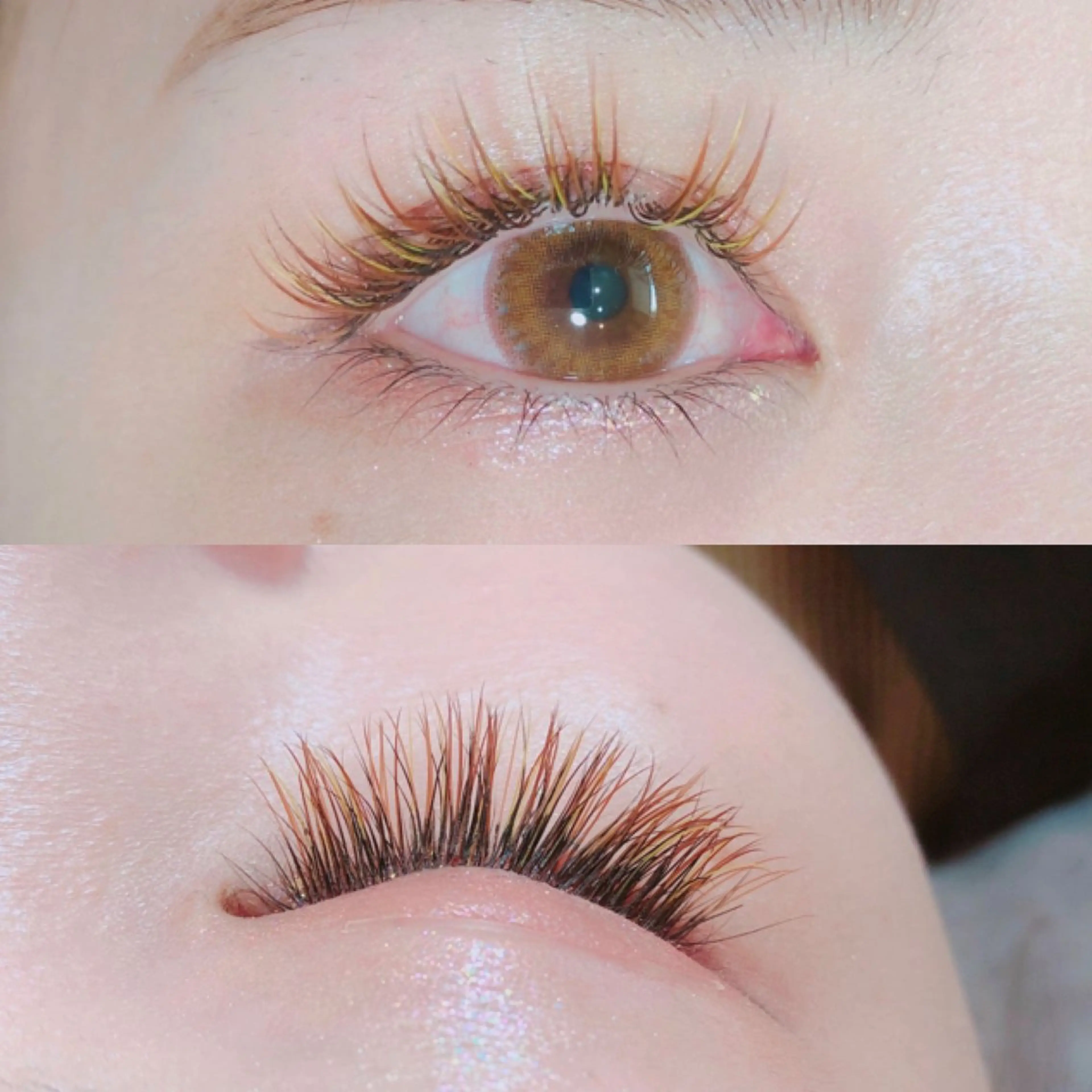 マツエク・マツパ カラーマツエク Vivi♡ Usuiのマツエク・マツパデザイン