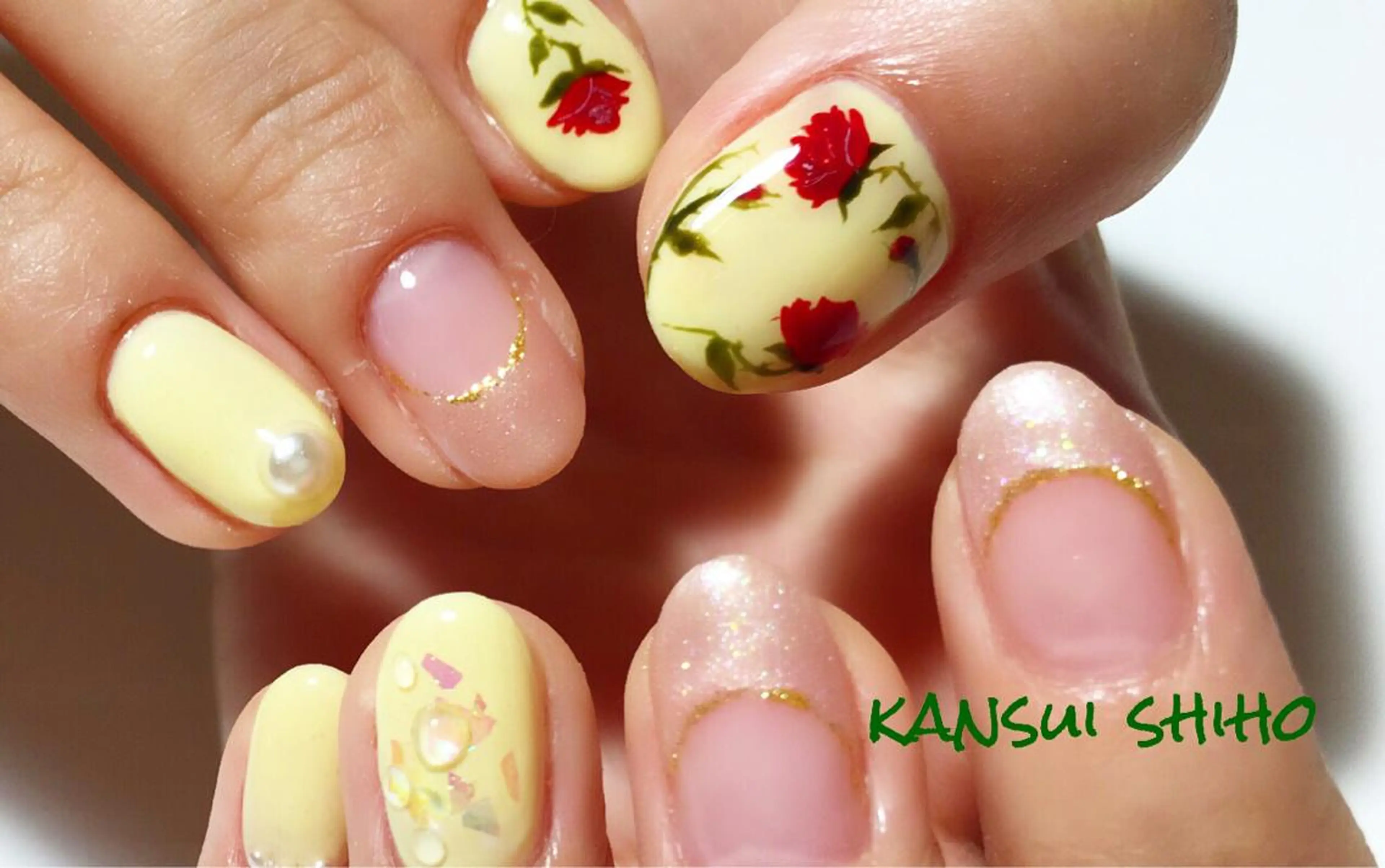 ネイル Elio 国泰寺のネイルデザイン