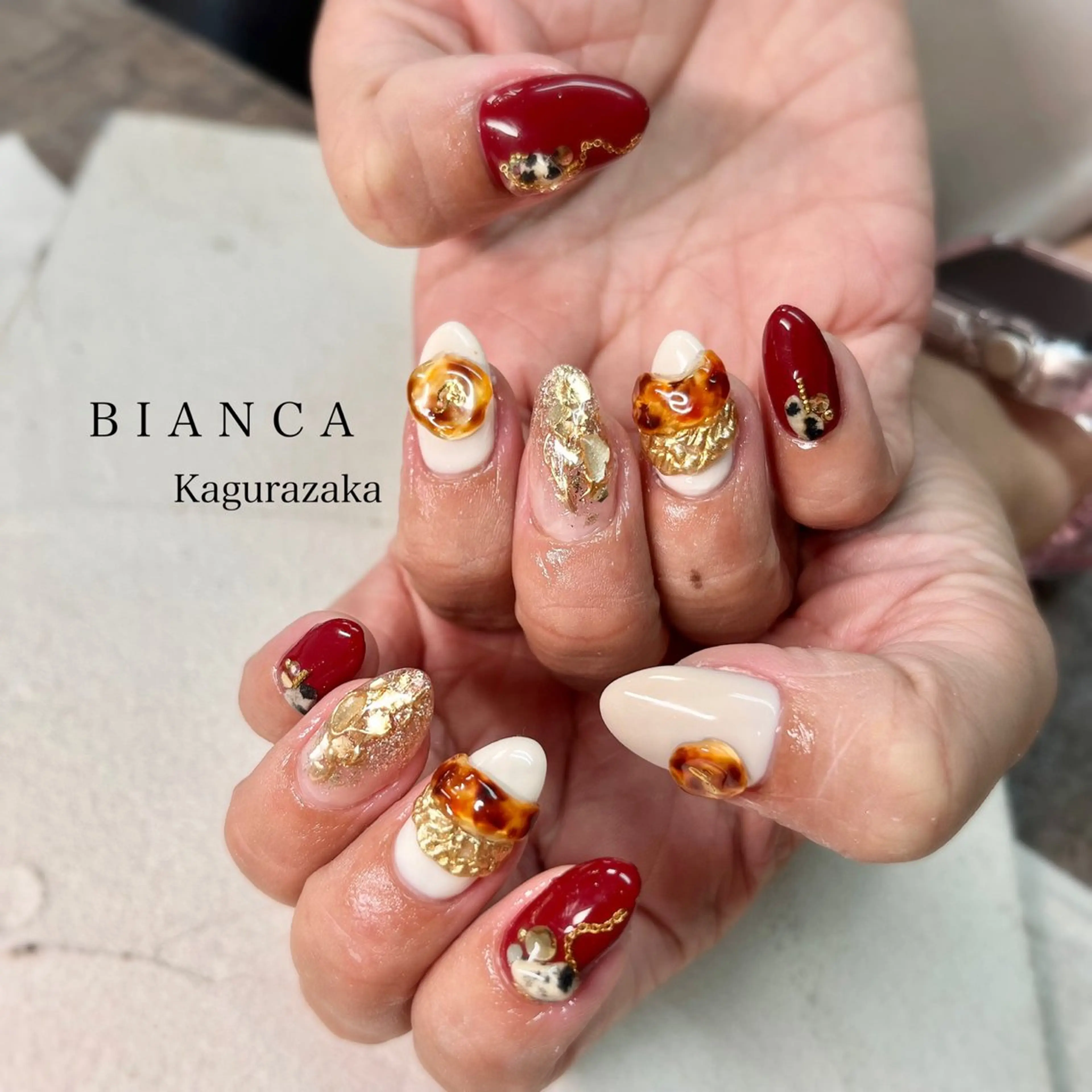 ネイル ハンドネイル BIANCA Ouchidaのネイルデザイン