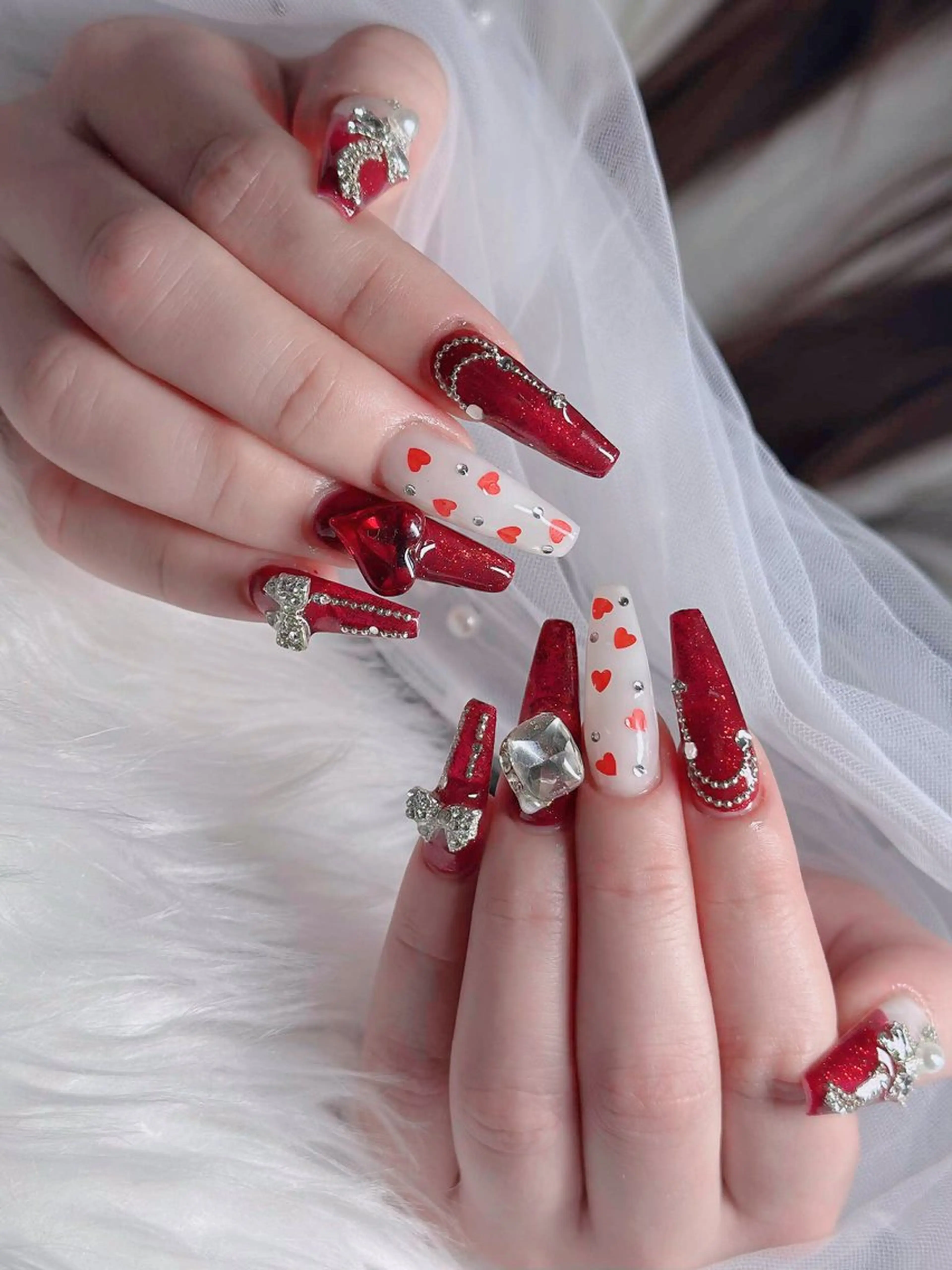 ネイル フレンチネイル ジェルネイル ハロウィン 韓国ネイル マグネットネイル ハンドネイル Hbaby nailのネイルデザイン