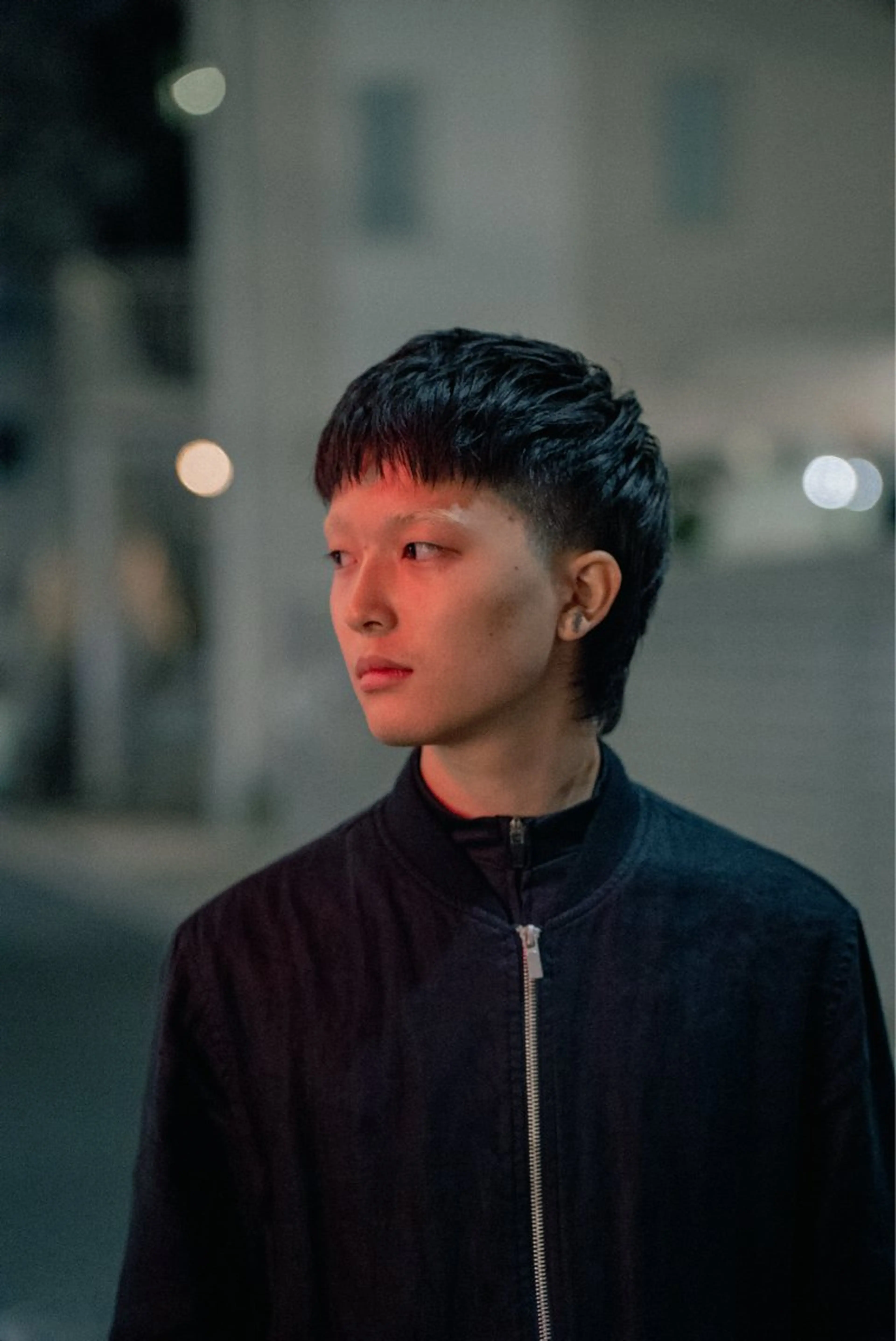 ミディアム カラー パーマ メンズ ミディアムパーマ メンズパーマ 刈り上げ マレットヘア ストレートパーマ カット パーマ 🔗メンズサロン🔗 Kieのヘアスタイル