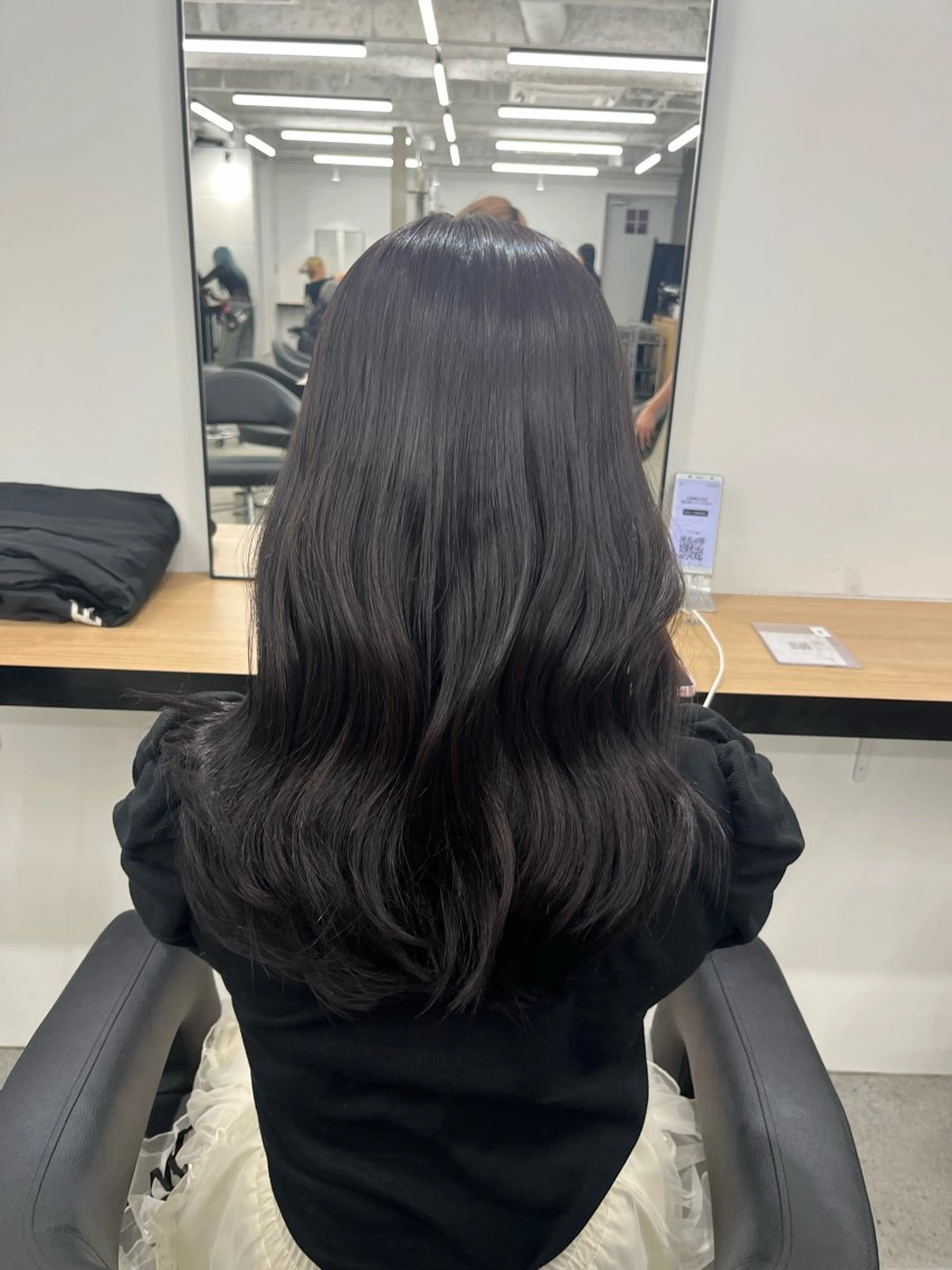 ロング ヘアカラー miku/ラベンダー 透明感カラー🪻❤︎のヘアスタイル