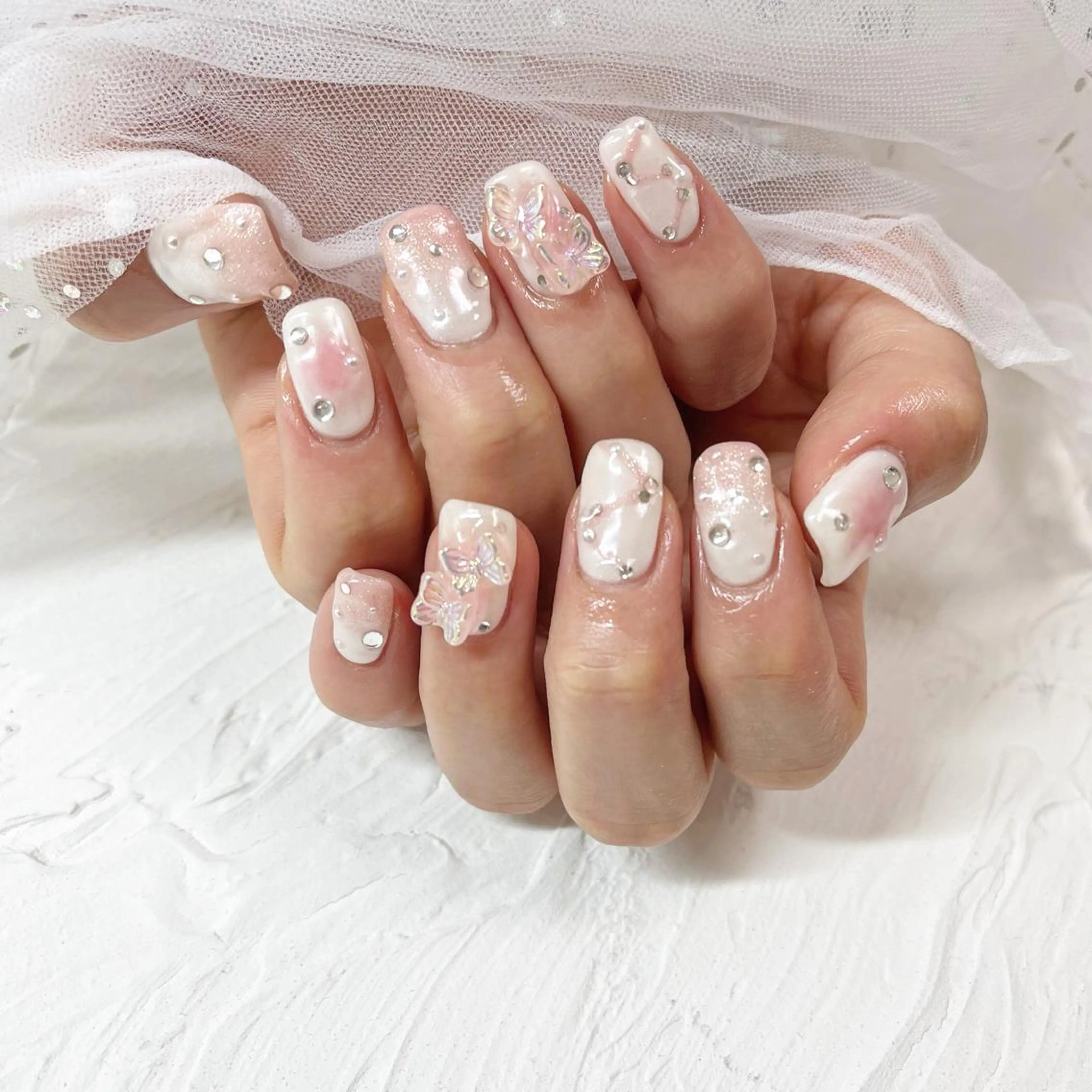 ネイル ハンドネイル 🔷ﾐﾅﾐﾈｲﾙ🔷 やり放題ネイル渋谷2のネイルデザイン