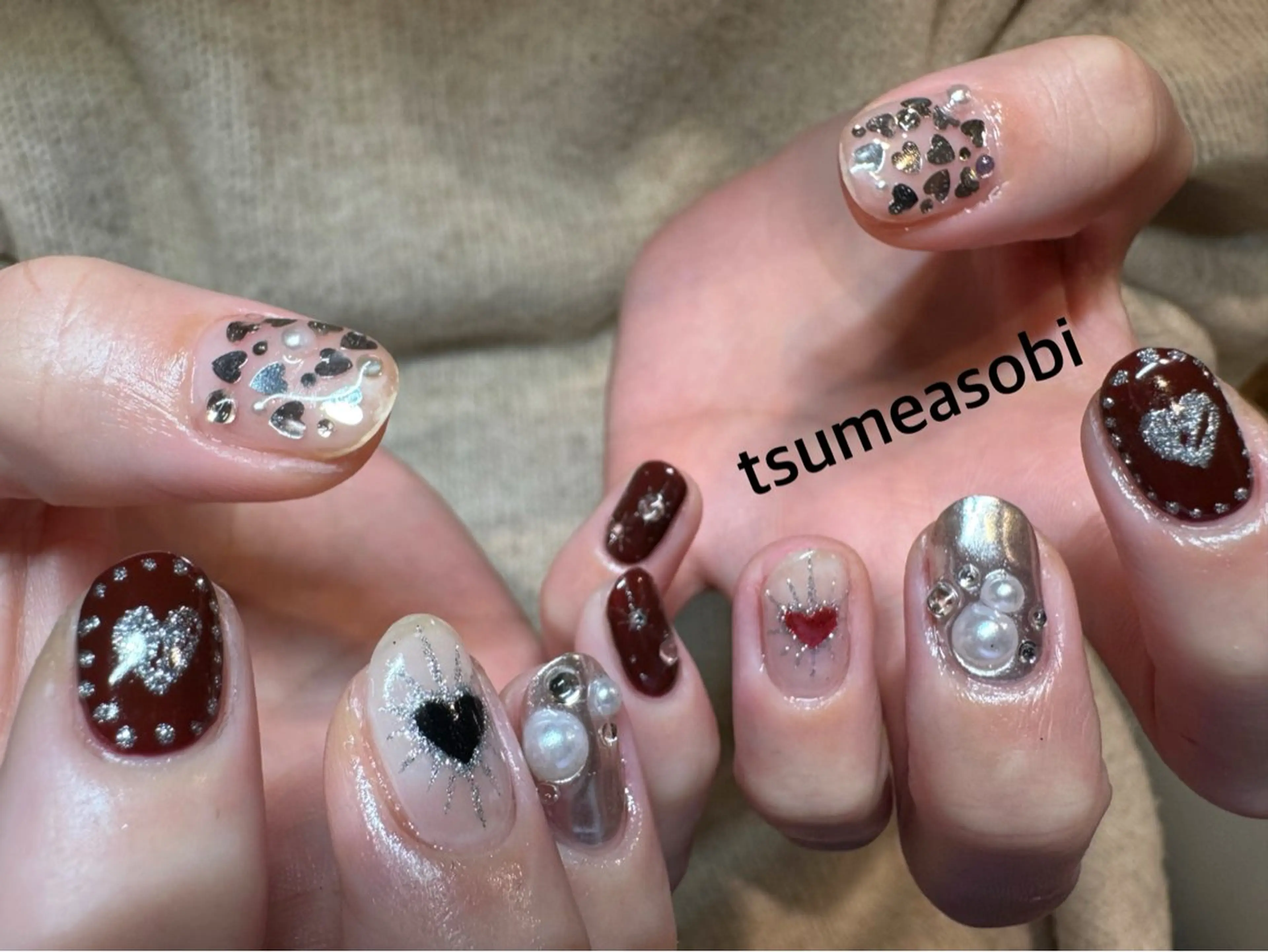 ネイル ハンドネイル tsumeasobi 🪬macoのネイルデザイン