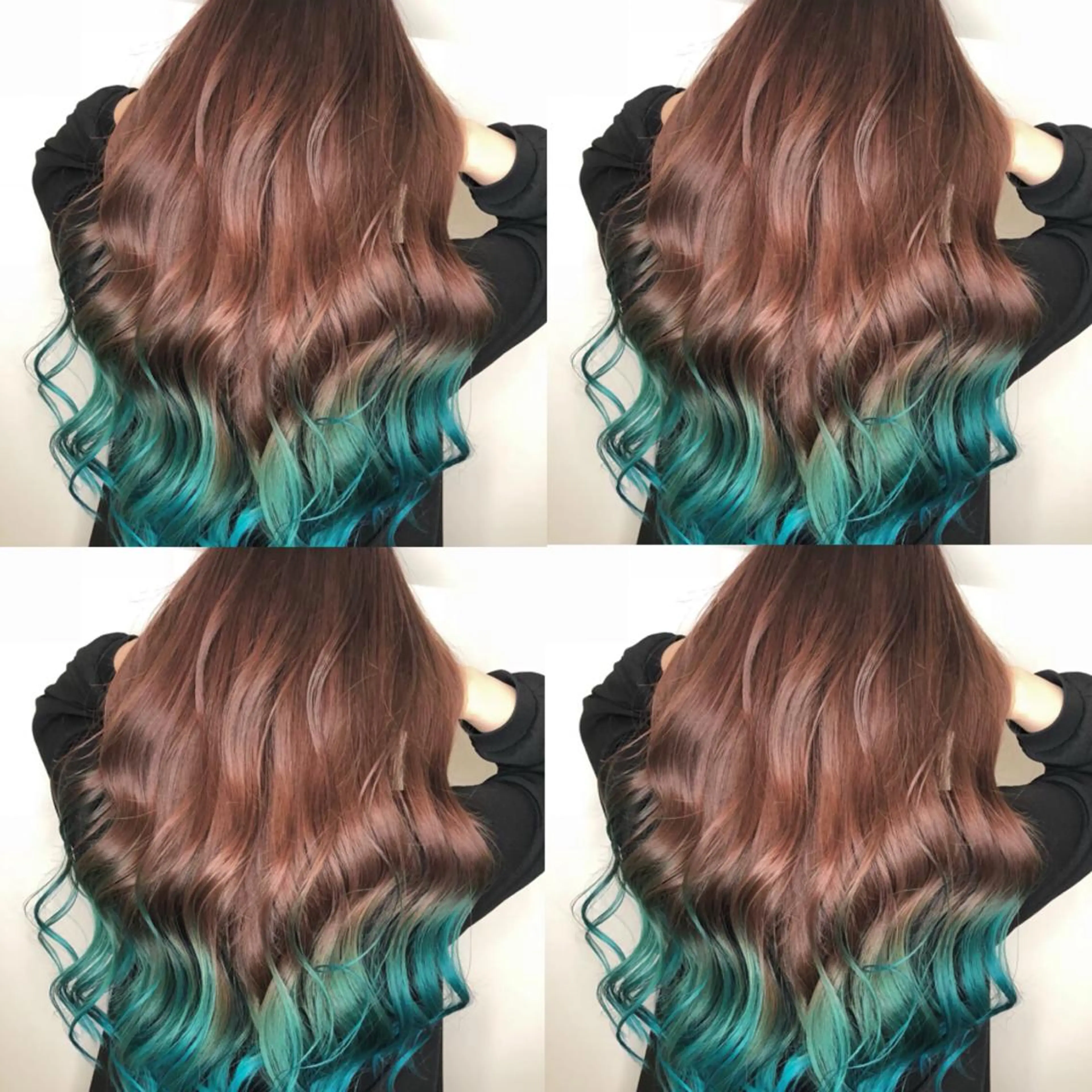 ロング カラー ヘアアレンジ カット ヘアカラー トリートメント 🦋韓国ヘア 坂本 菜摘🦋のヘアスタイル