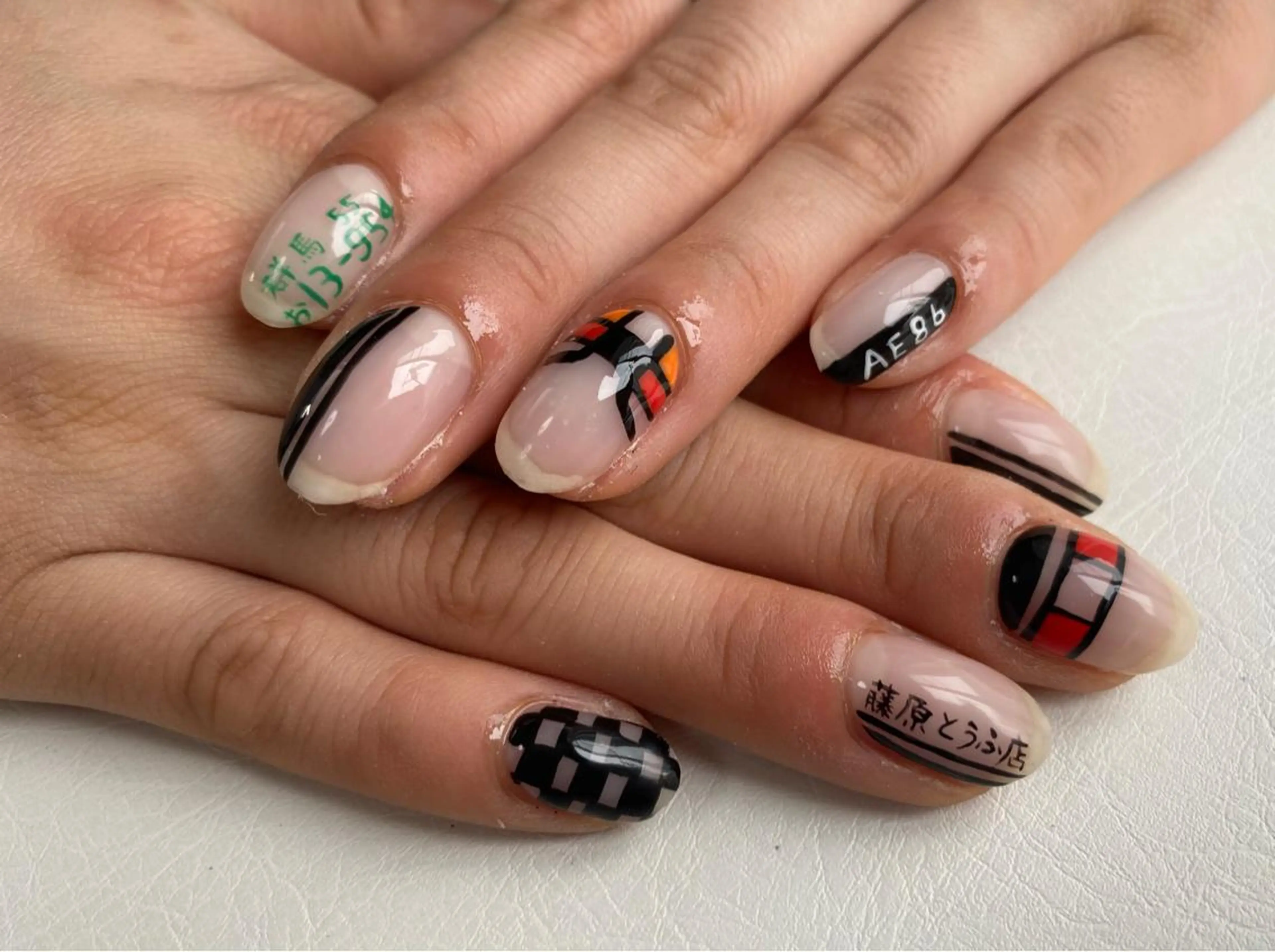 ネイル ハンドネイル Mana‪ ‪·͜· ❤︎‬のネイルデザイン