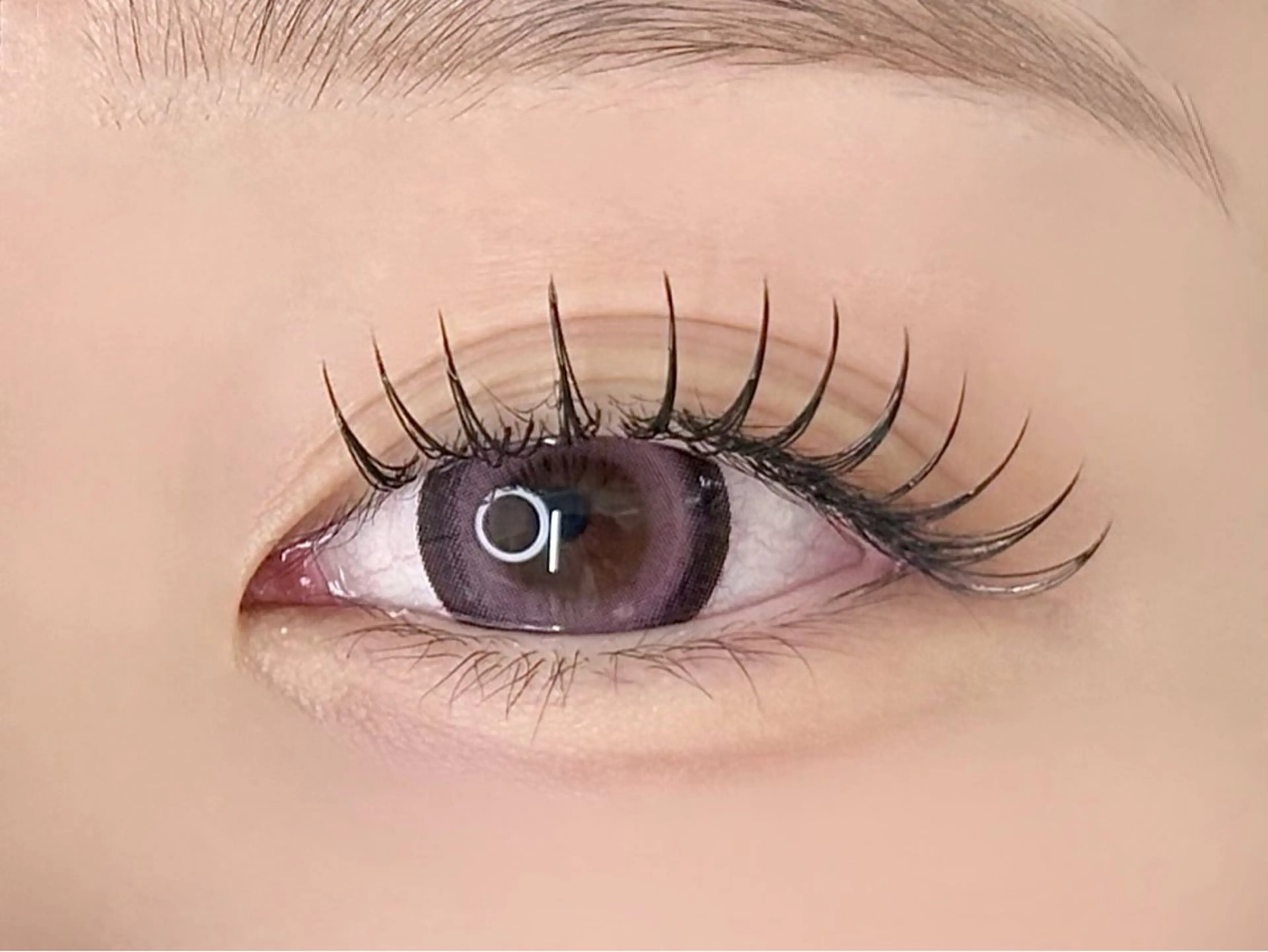 マツエク・マツパ Cカール Dカール マツエク _white 上本町のマツエク・マツパデザイン