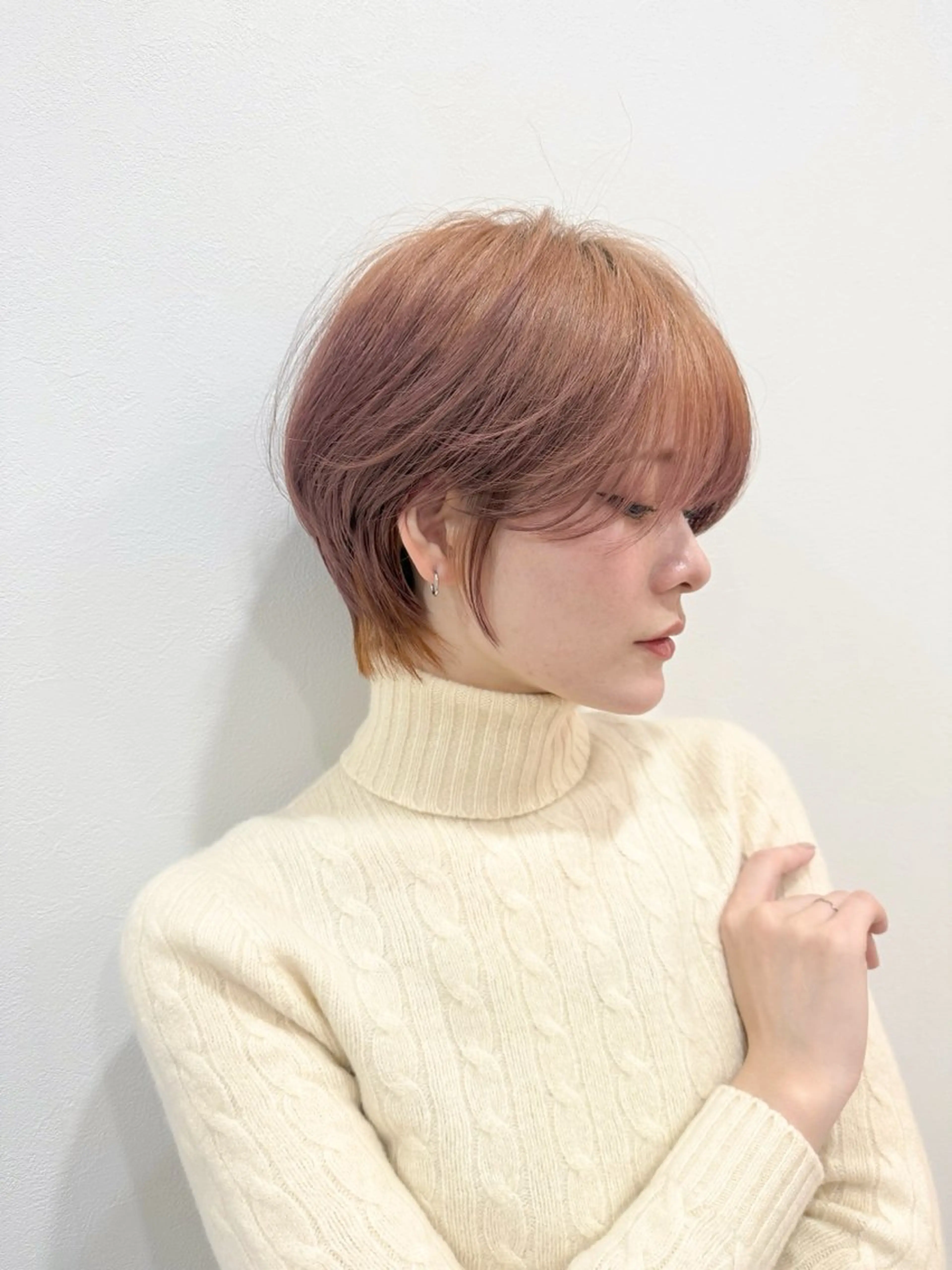 ショート カット ヘアカラー トリートメント ショート/縮毛矯正 /大宮/惇平のヘアスタイル