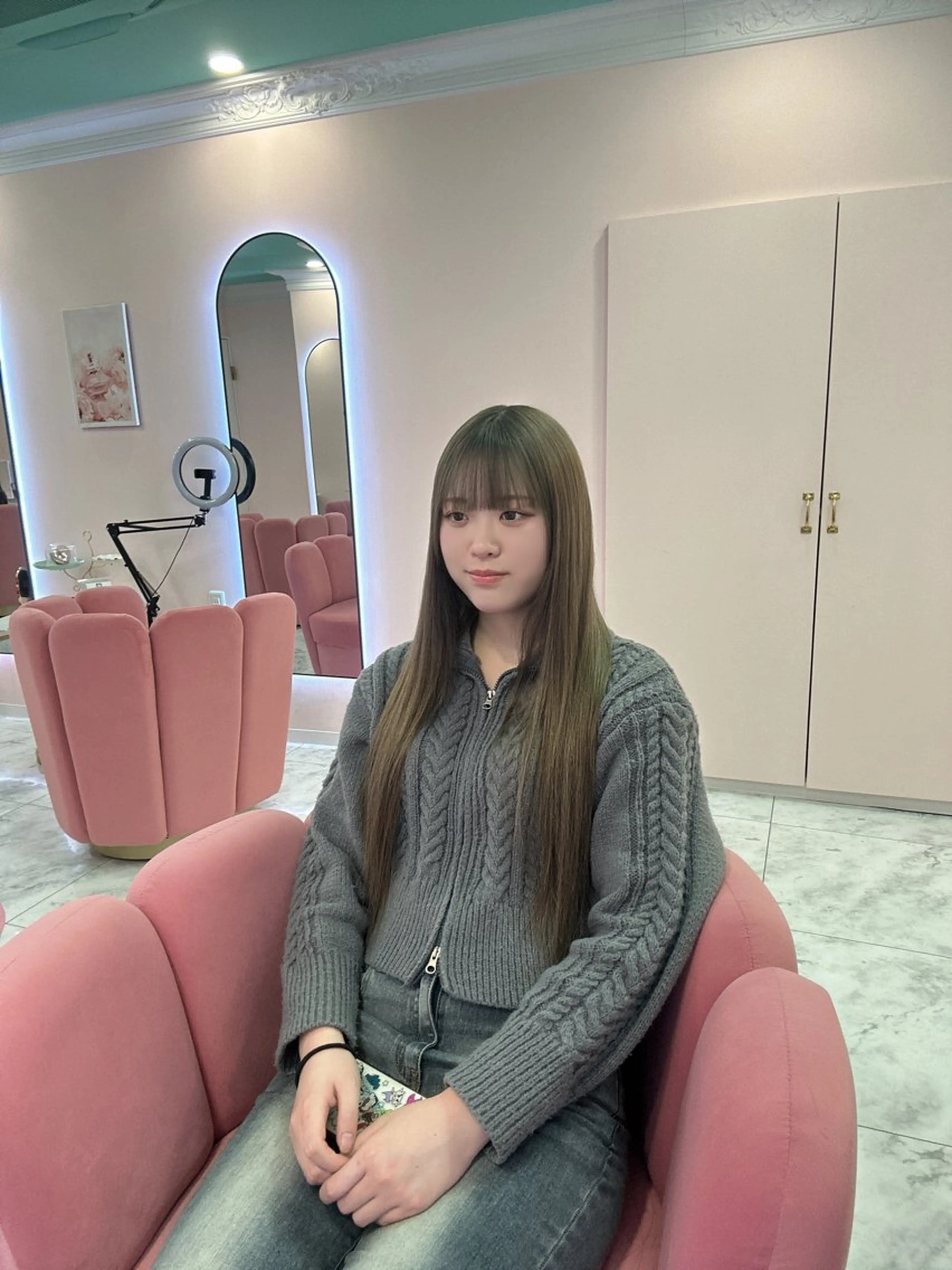 ロング カット エクステ シールエクステの女神 🍑Momo🍑のヘアスタイル