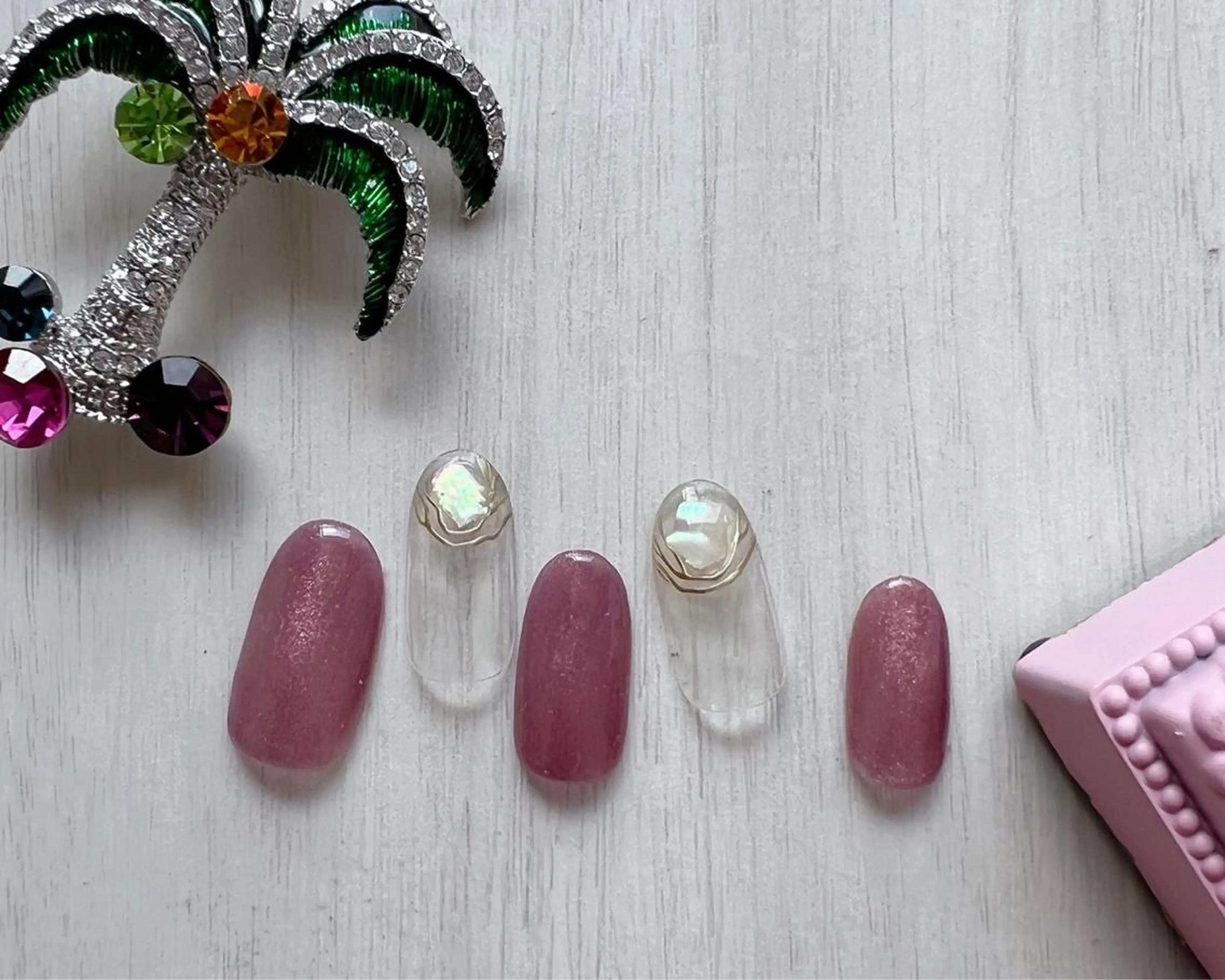 ネイル ハンドネイル トップネイリスト Ribbon立川店のネイルデザイン