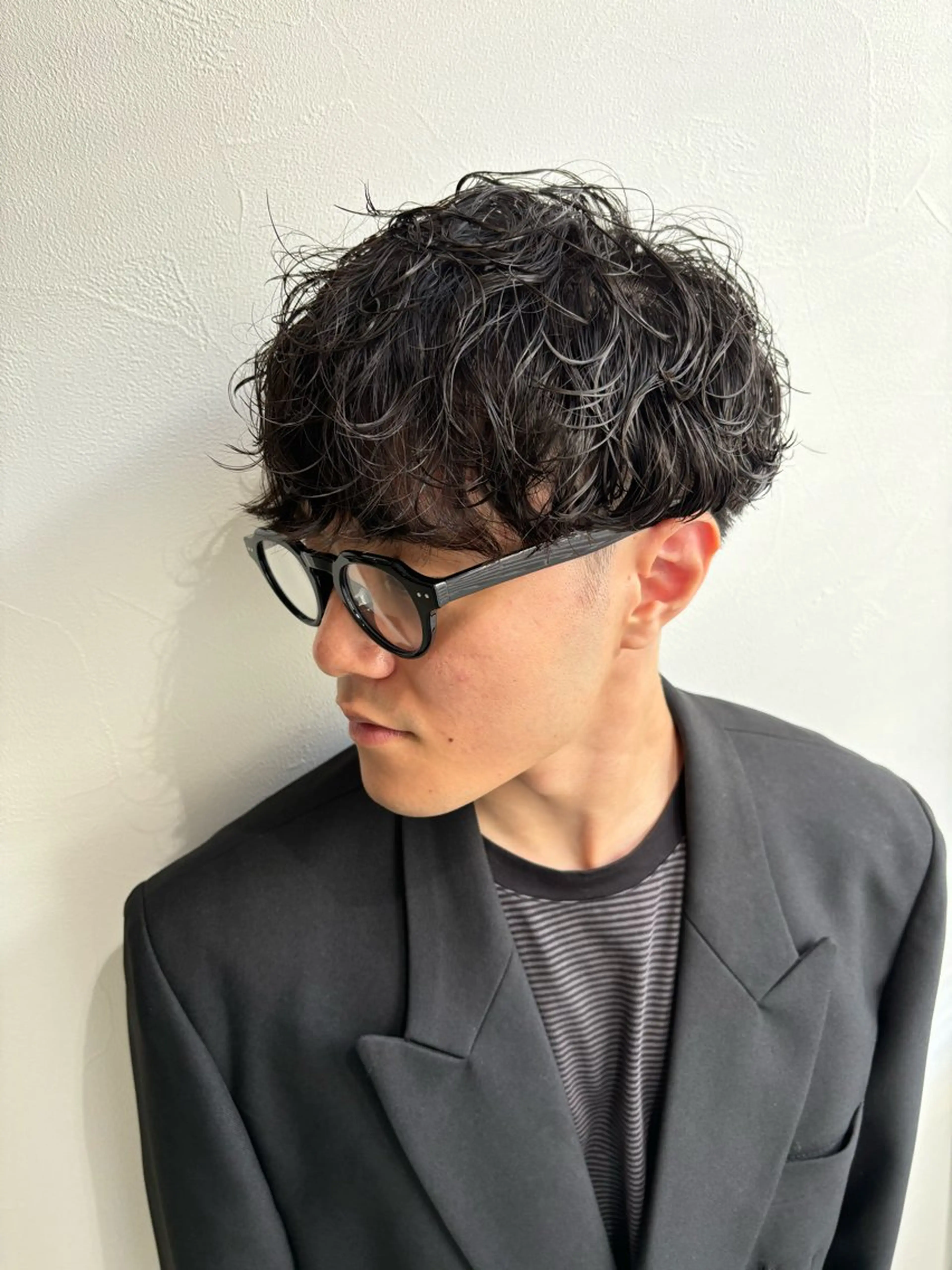 ショート パーマ メンズ Graph. （グラフ）立川🪽✨のヘアスタイル