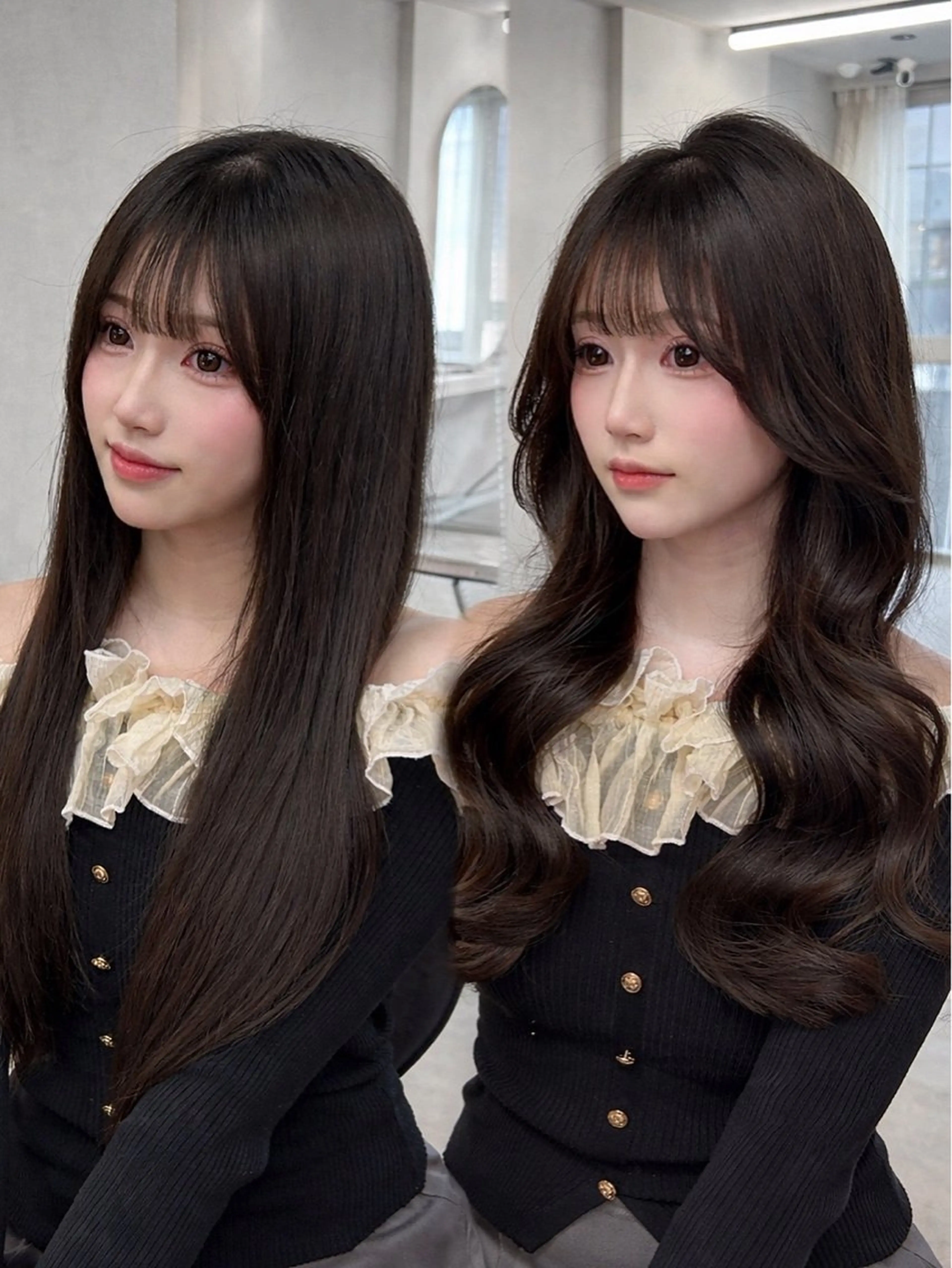 ¥7700▶️¥7000 透明感カラー➕トリートメント🫧の写真