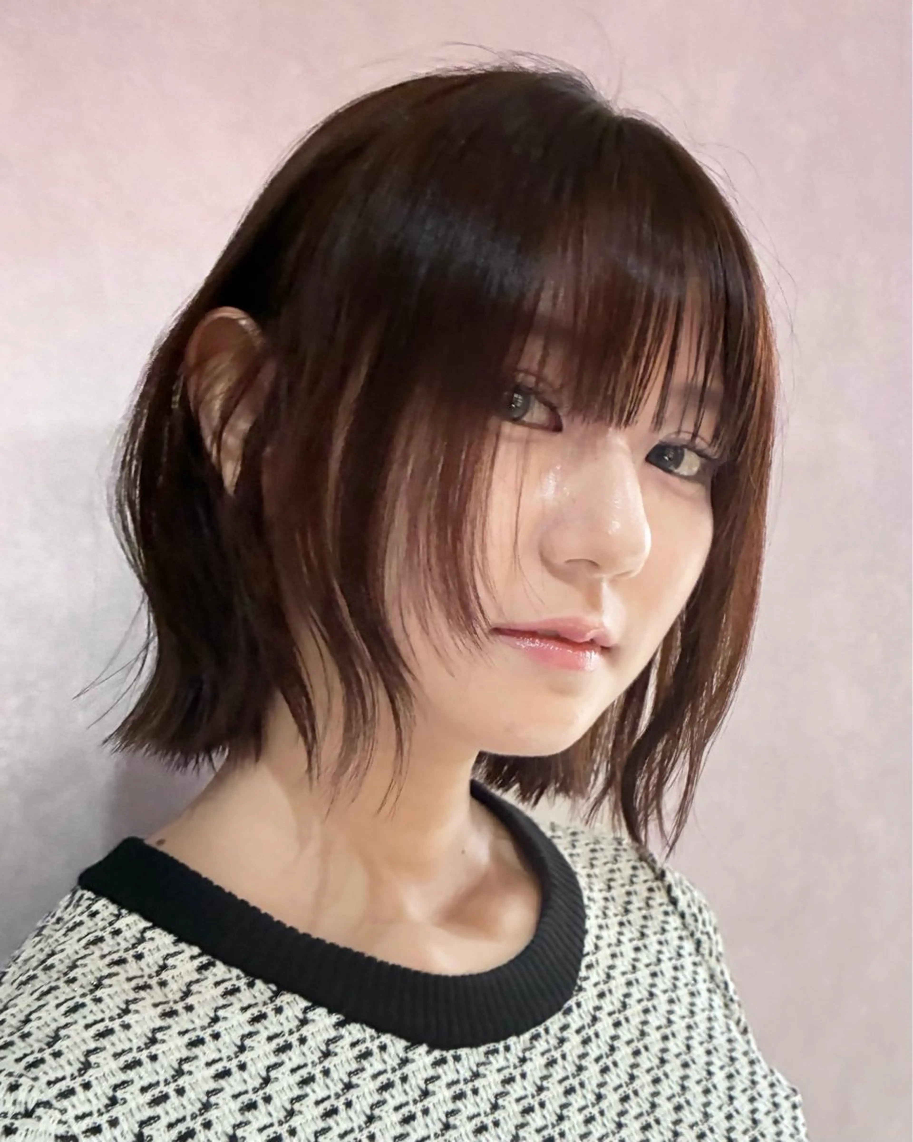 ミディアム 具志 知樹のヘアスタイル