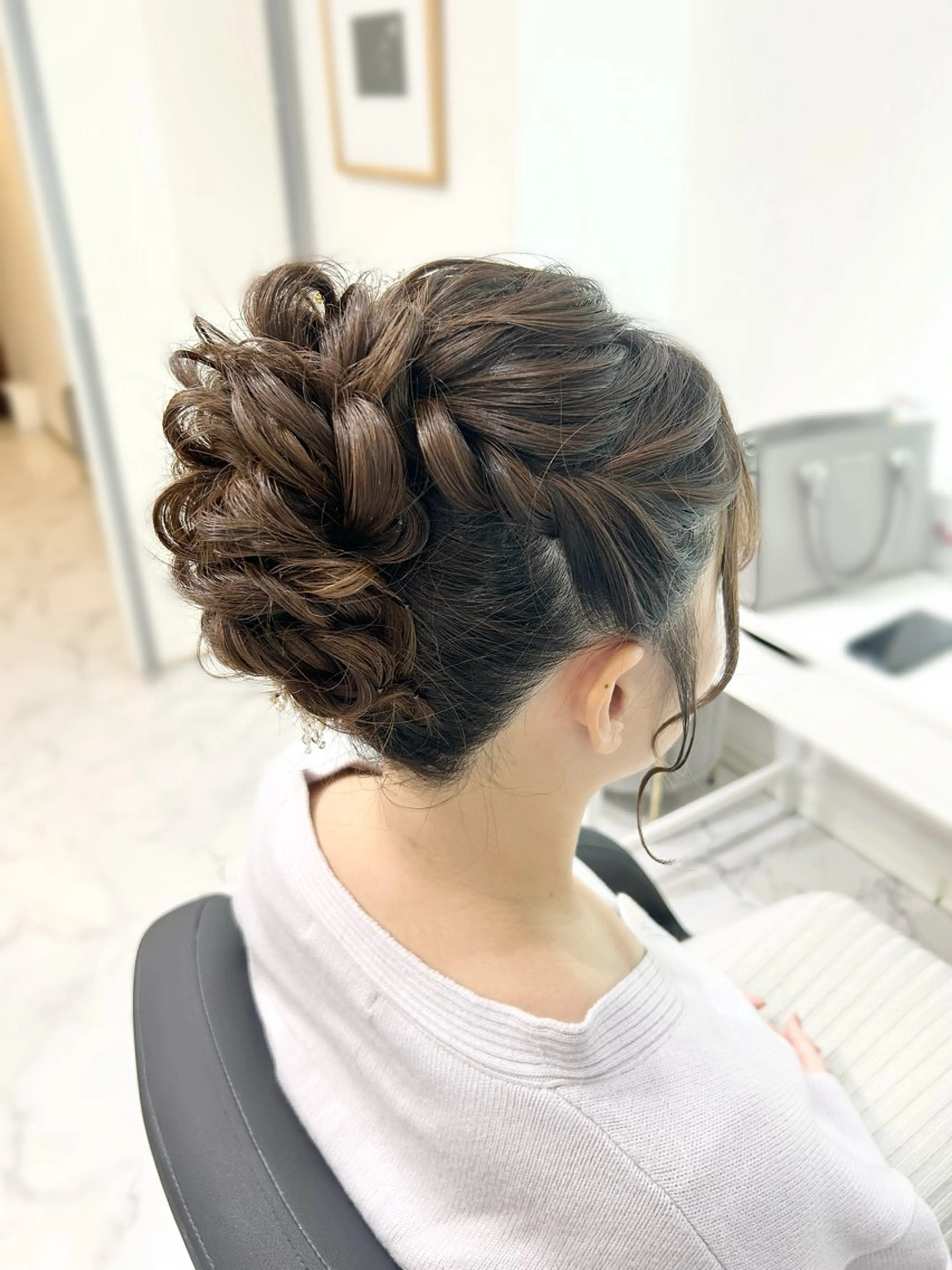 ロング ヘアアレンジ ヘアセット ヘアセット専門店 Rのヘアスタイル