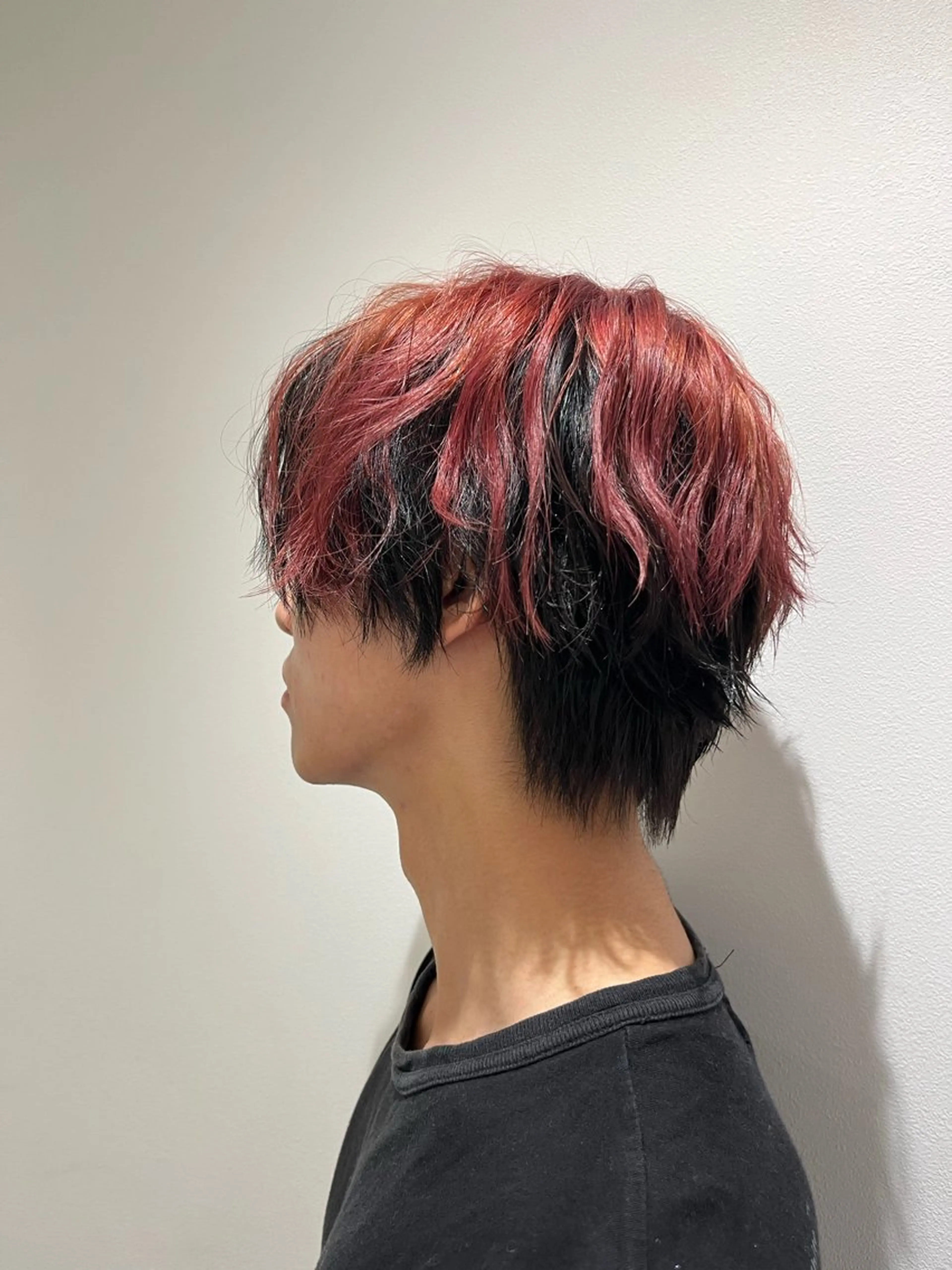ショート カラー ヘアアレンジ メンズ デザインカラー ヘアカラー トリートメント cocotte 💟草間紫音💟のヘアスタイル