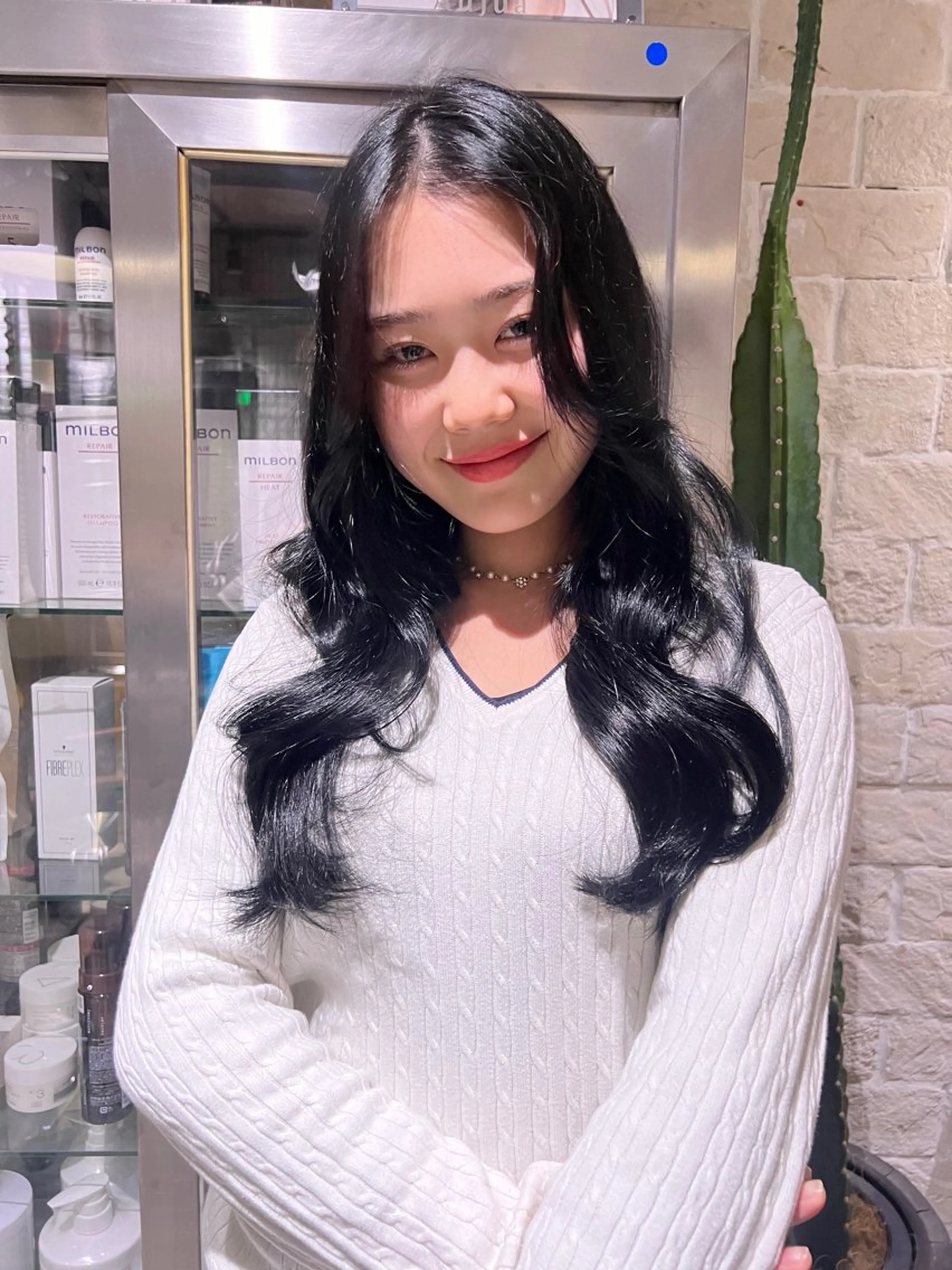 カラー カット ヘアカラー AYANE 韓国ヘア /レイヤーカットのヘアスタイル