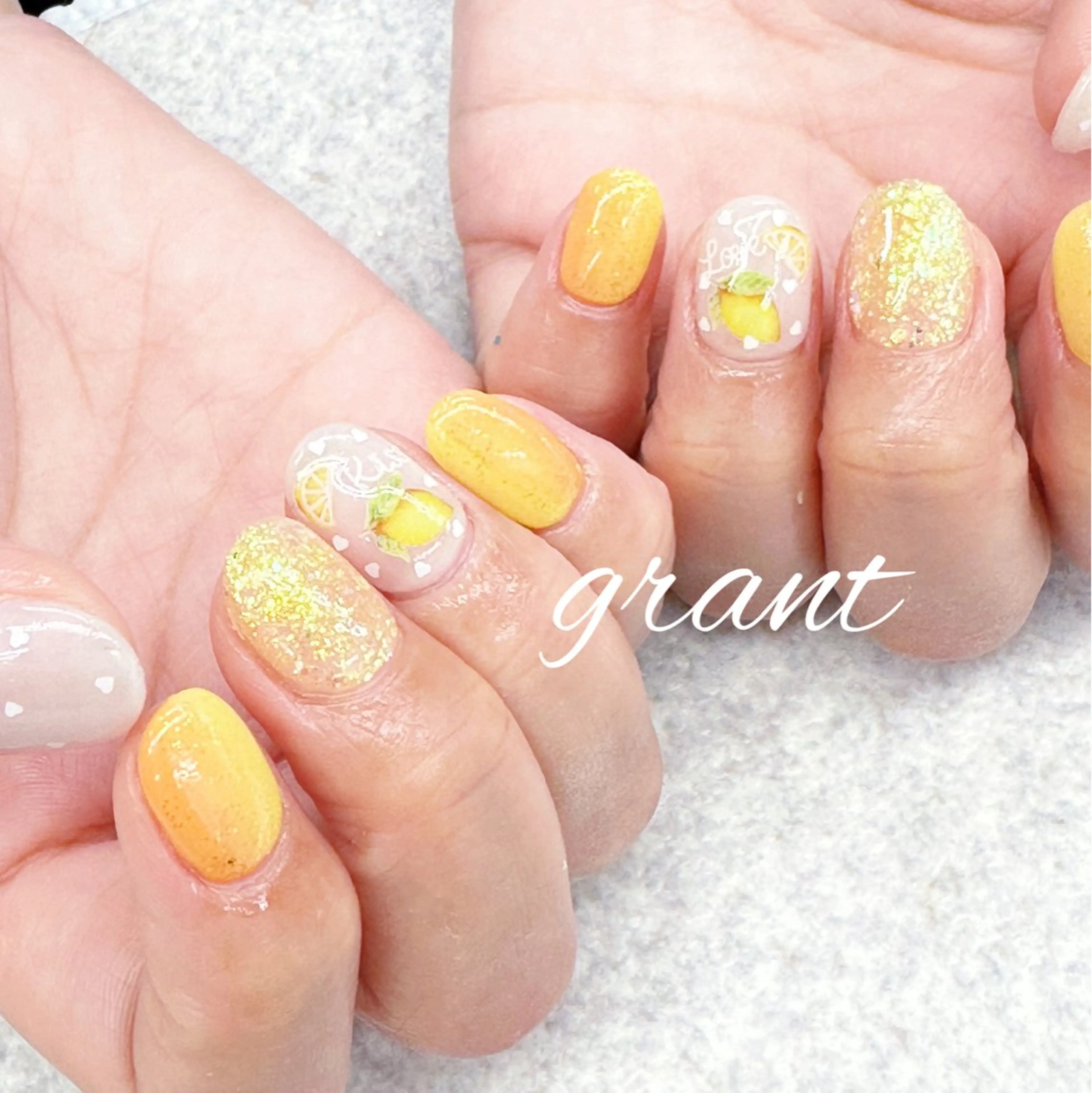 ネイル グラデーション ハンドネイル nailsalon grantのネイルデザイン