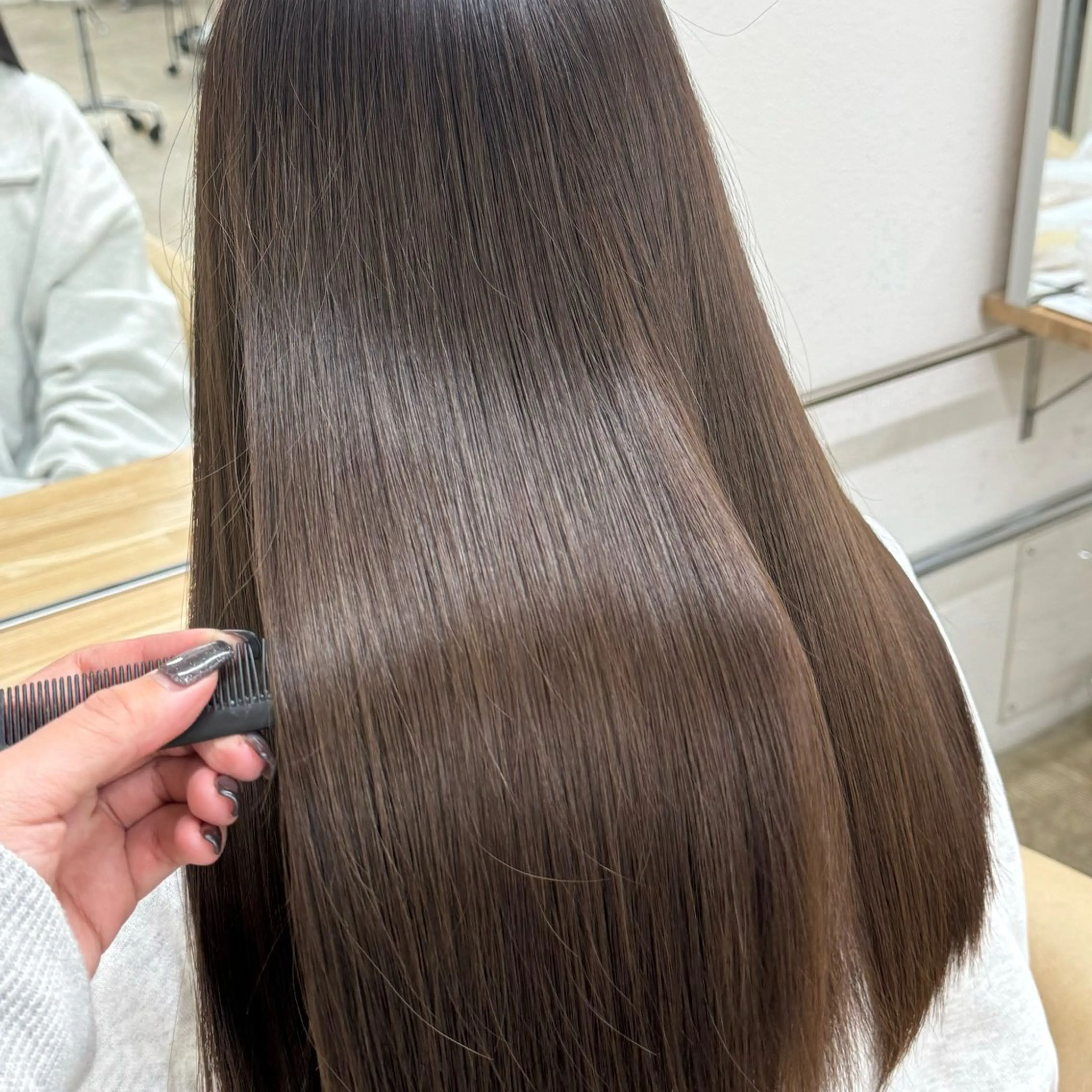 ロング 髪質改善 トリートメント fand / HINAのヘアスタイル