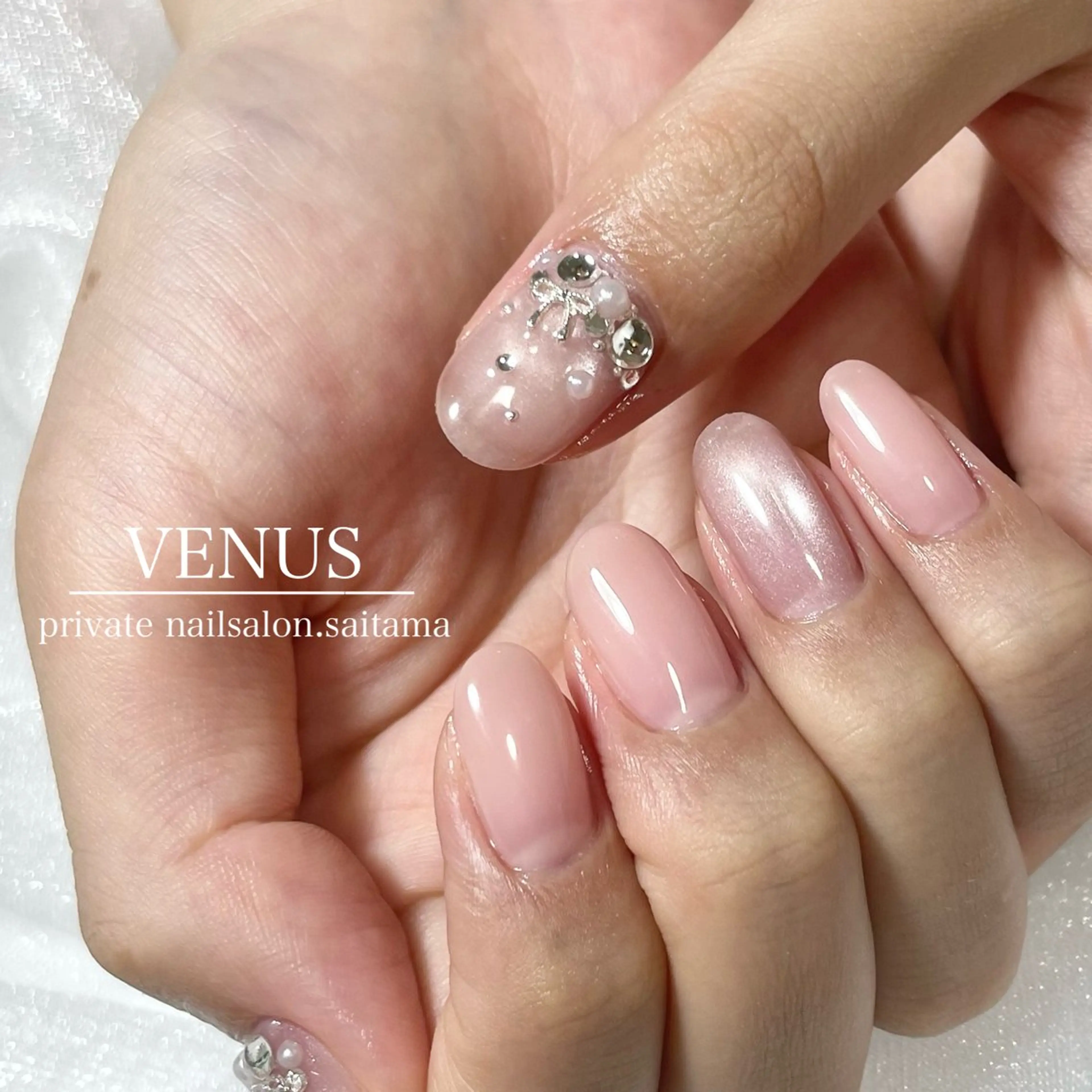 ネイル マグネットネイル ハンドネイル nailsalon VENUSのネイルデザイン