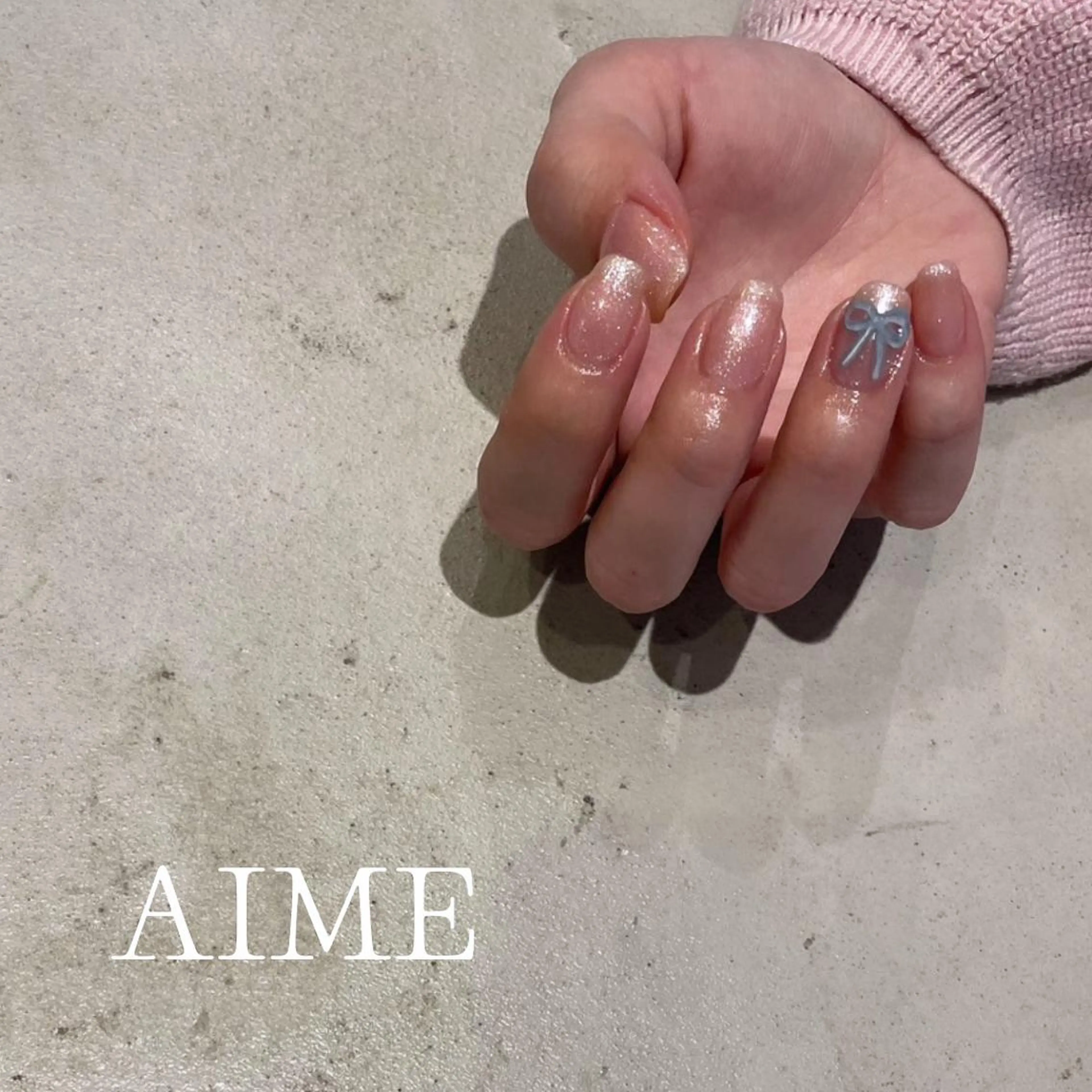 ネイル アートネイル ハンドネイル AIME （momo）のネイルデザイン