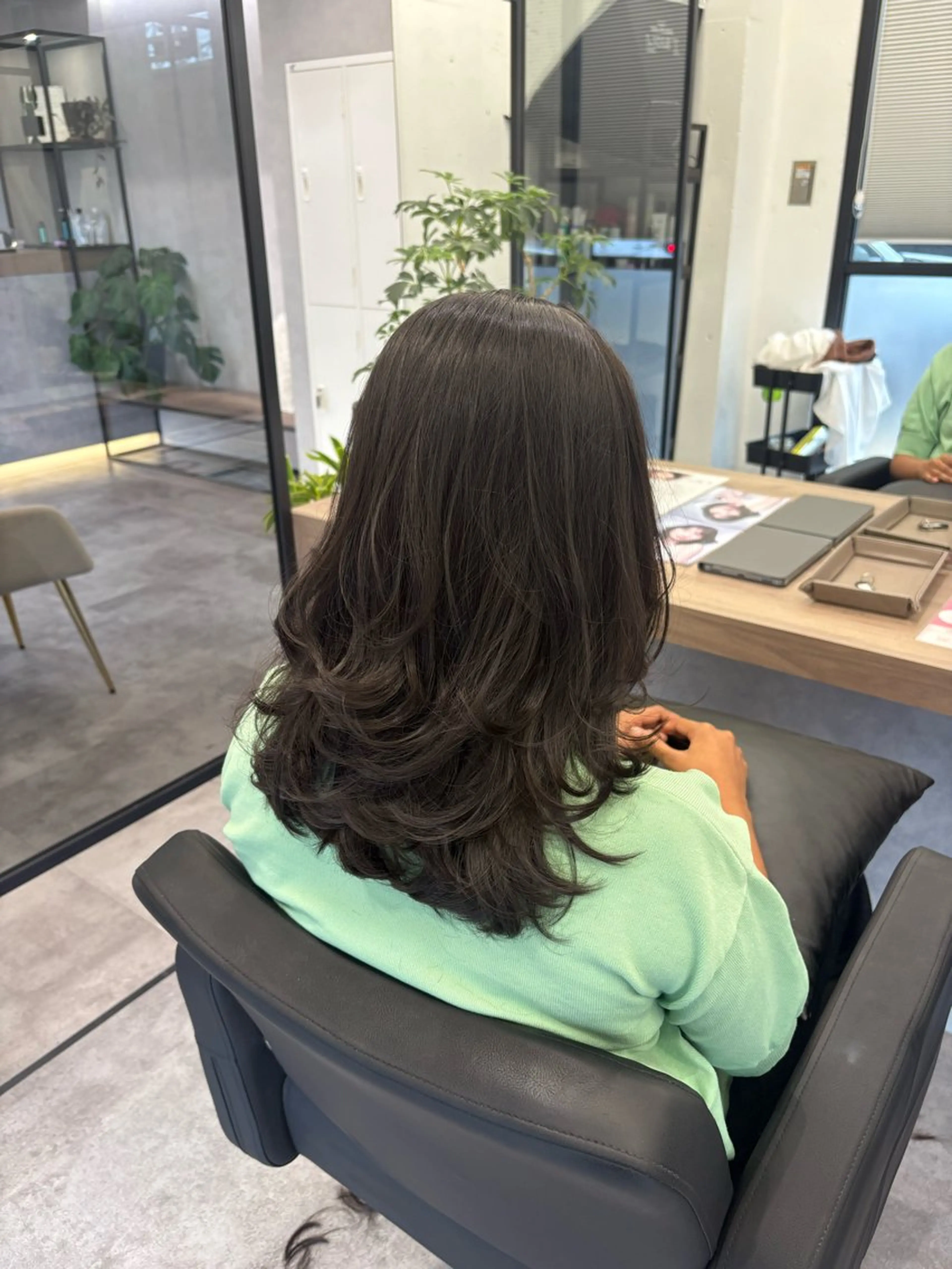 ロング カット COCO .のヘアスタイル